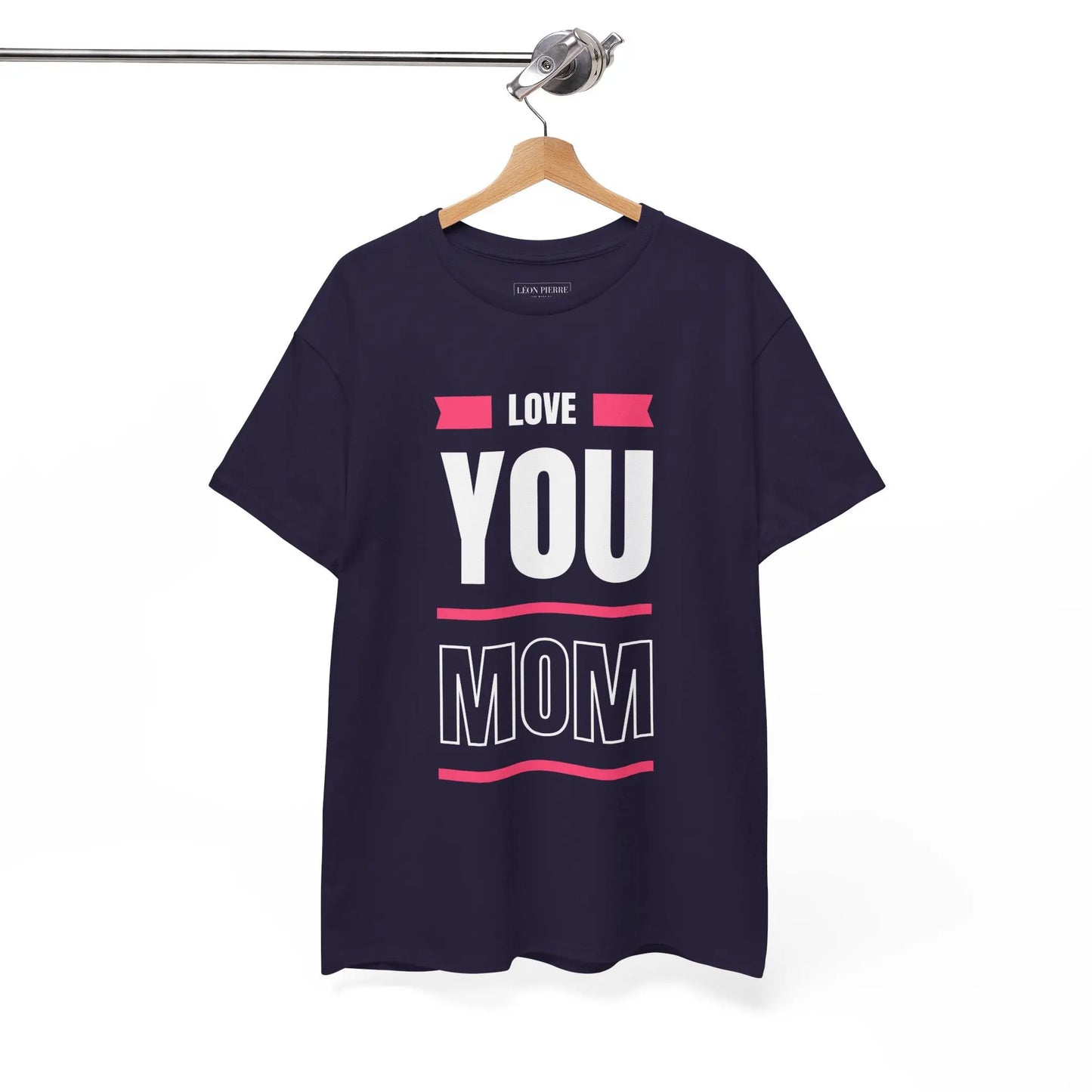 Love You Mom Heavy Cotton Tee - Léon Pierre