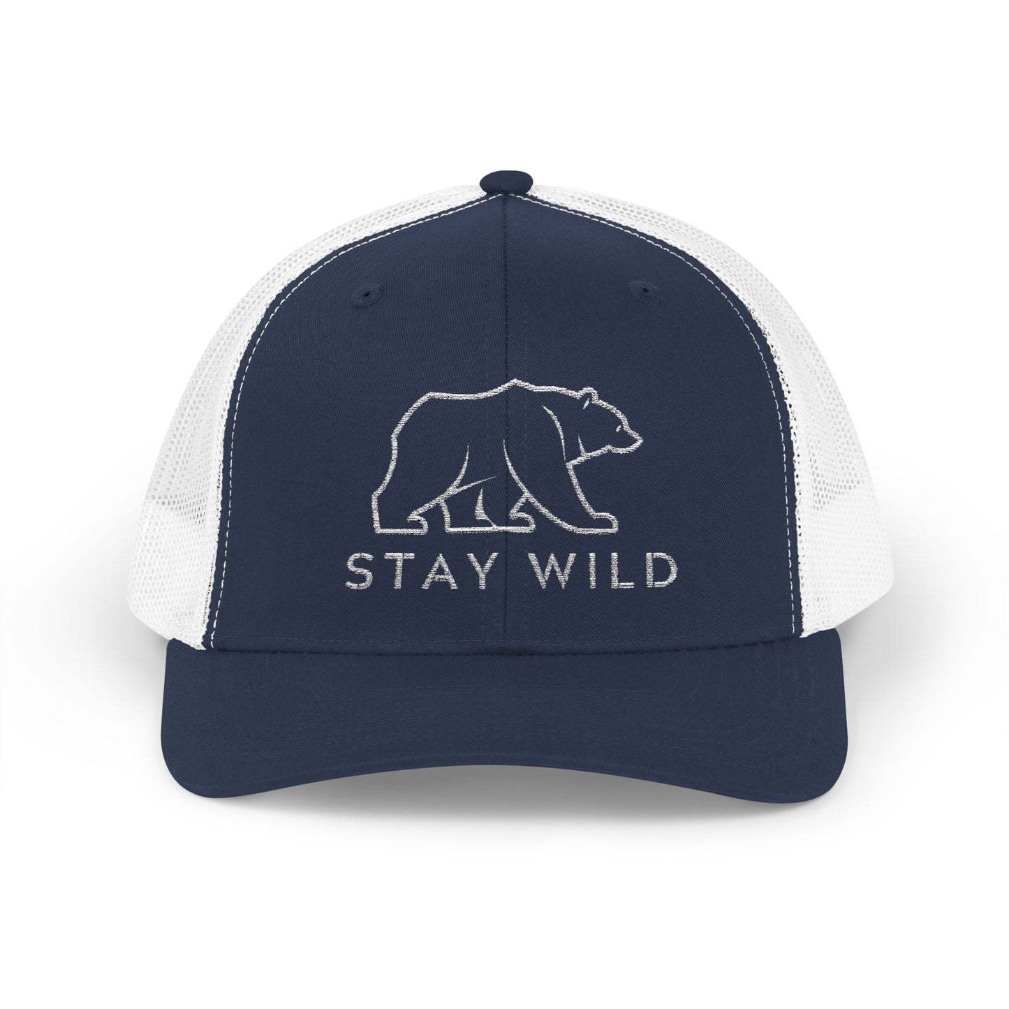 Stay Wild Snapback Trucker Cap - Léon Pierre