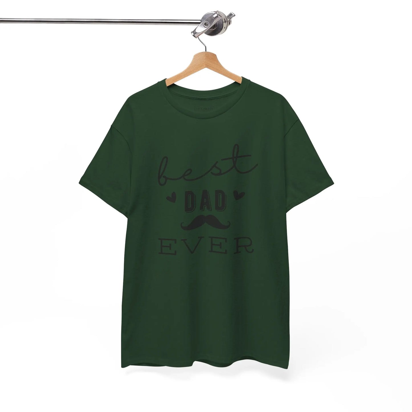 Best Dad Ever Heavy Cotton Tee - Léon Pierre