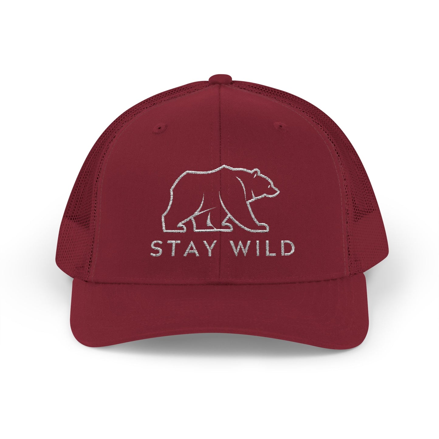 Stay Wild Snapback Trucker Cap - Léon Pierre