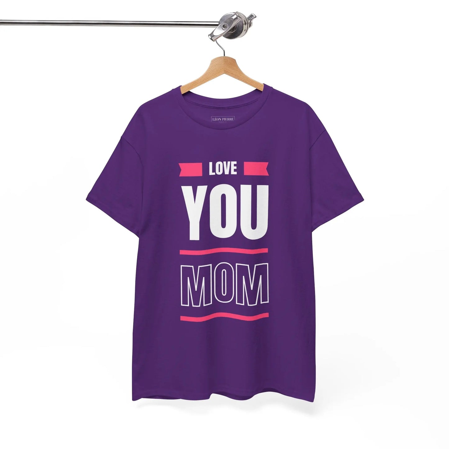 Love You Mom Heavy Cotton Tee - Léon Pierre