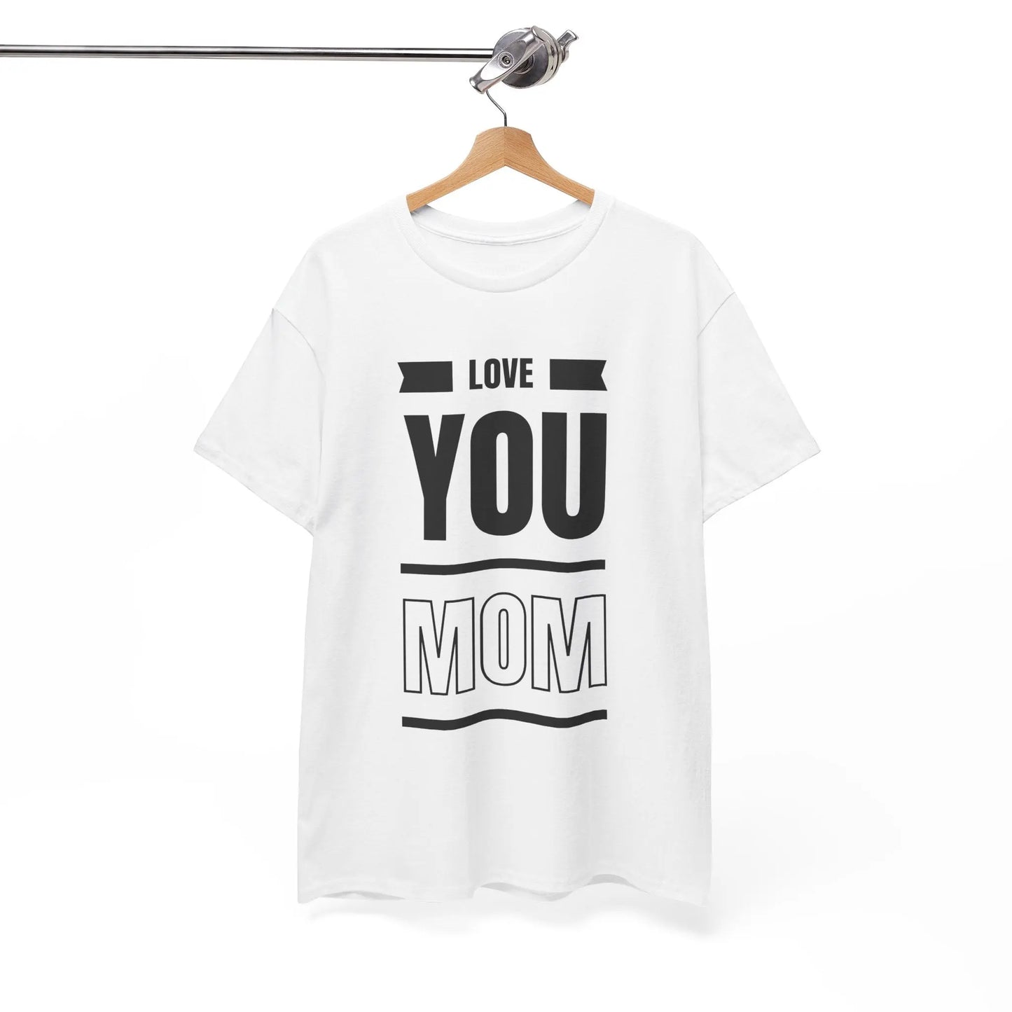 Love You Mom Heavy Cotton Tee - Léon Pierre
