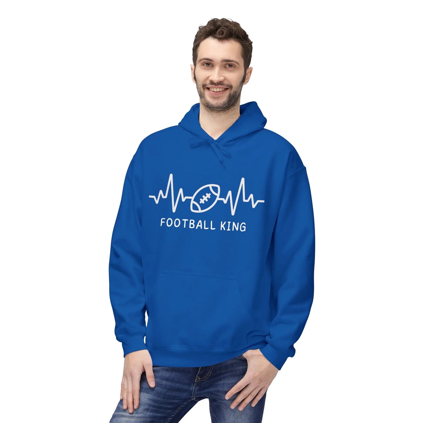 Football King Fleece Hoodie - Léon Pierre