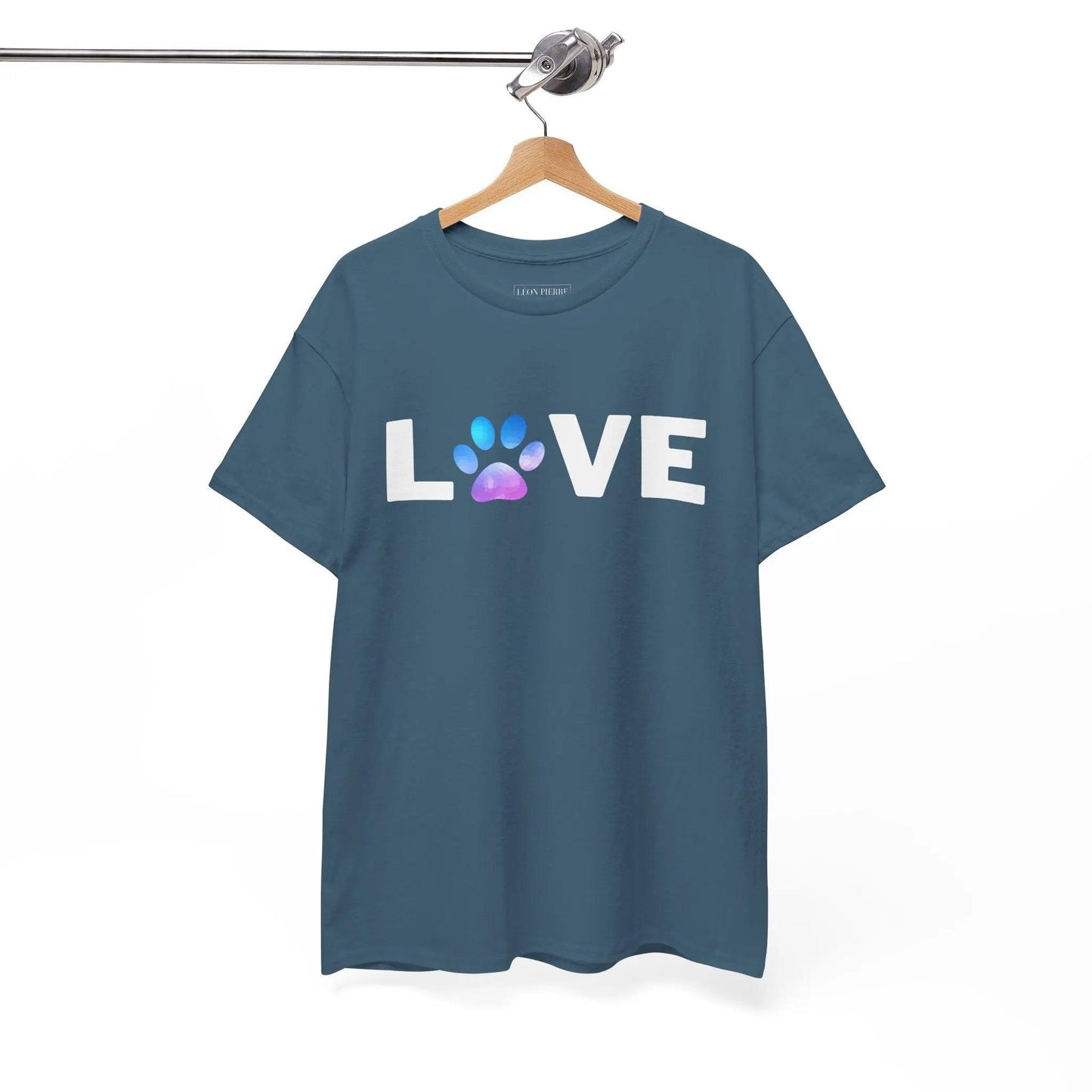Unisex Paw Heavy Cotton Tee - Léon Pierre