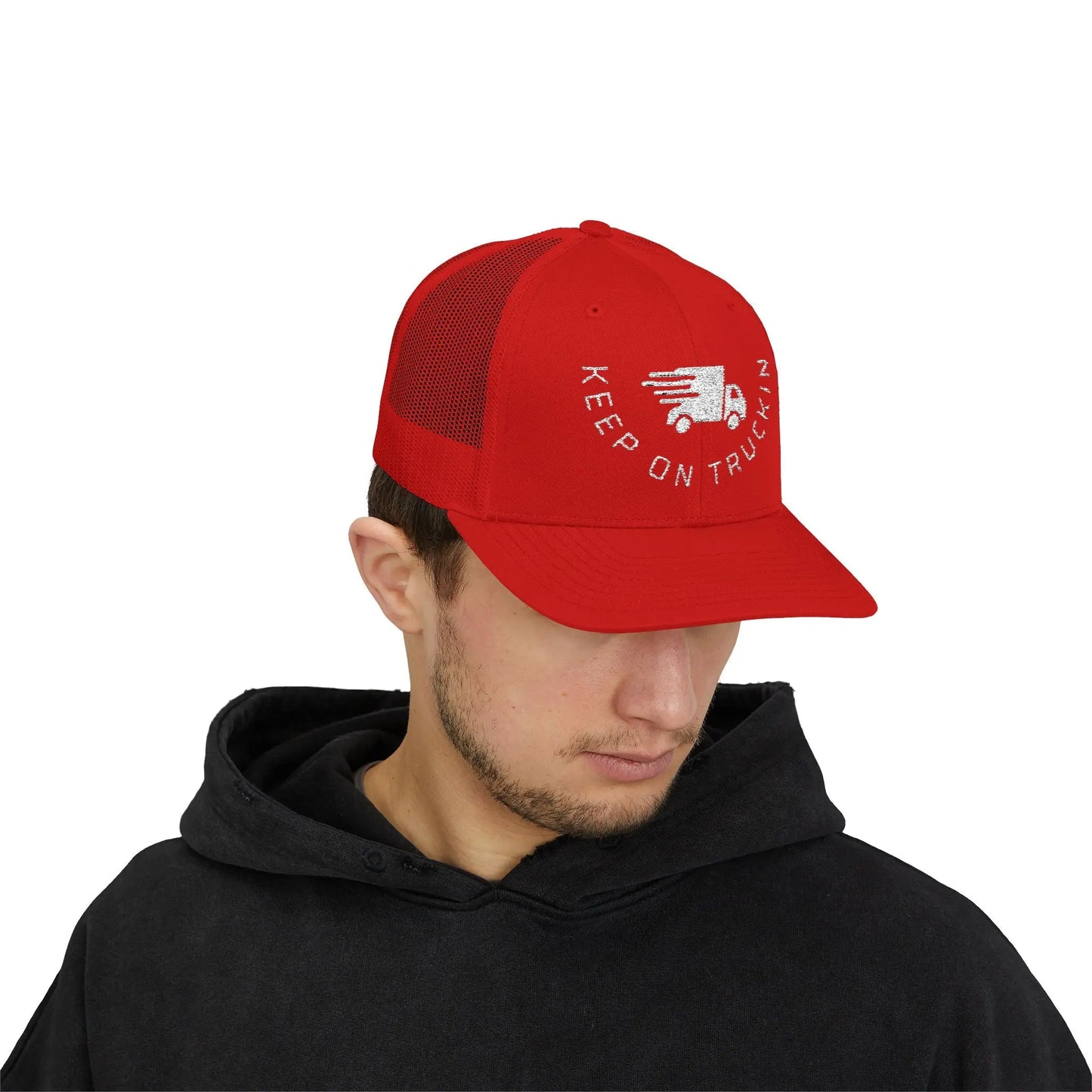 Keep On Truckin' Snapback Trucker Cap - Léon Pierre