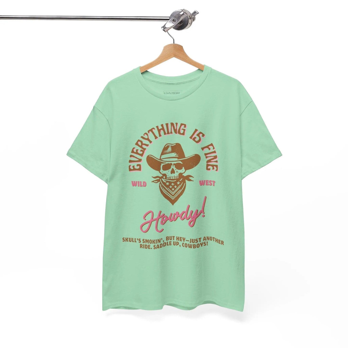Western Vibe Unisex Heavy Cotton Tee - Léon Pierre