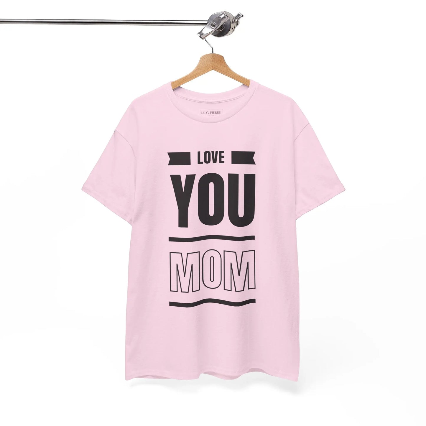 Love You Mom Heavy Cotton Tee - Léon Pierre