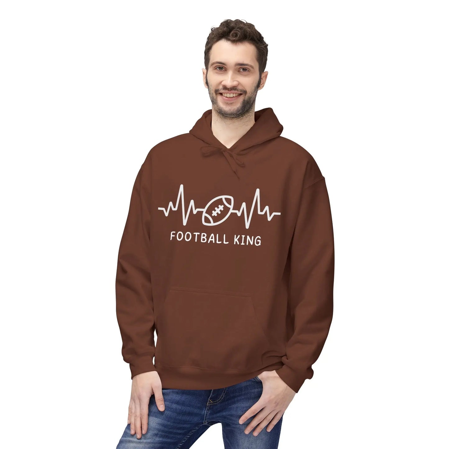 Football King Fleece Hoodie - Léon Pierre