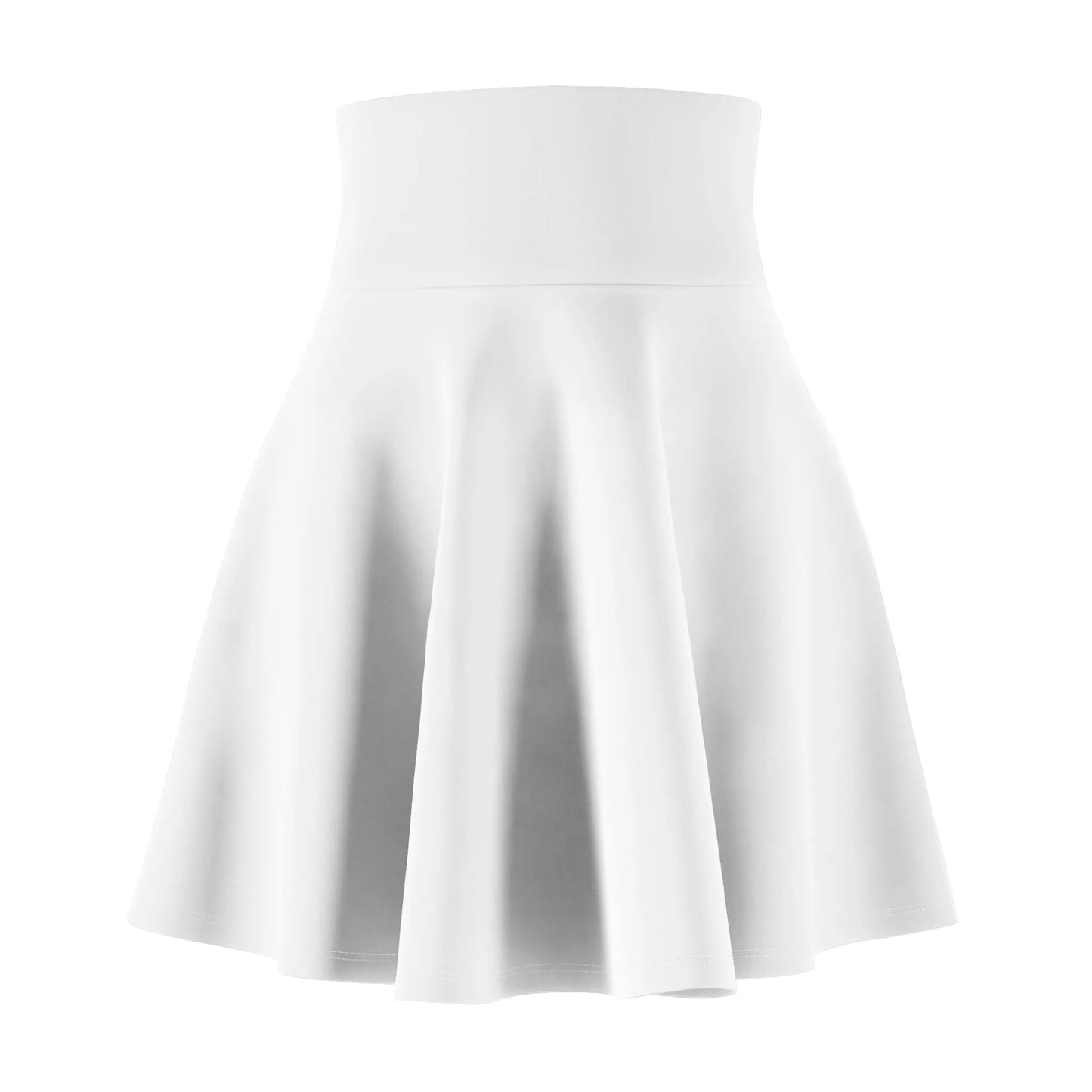 Elegant White Women's Skater Skirt - Léon Pierre