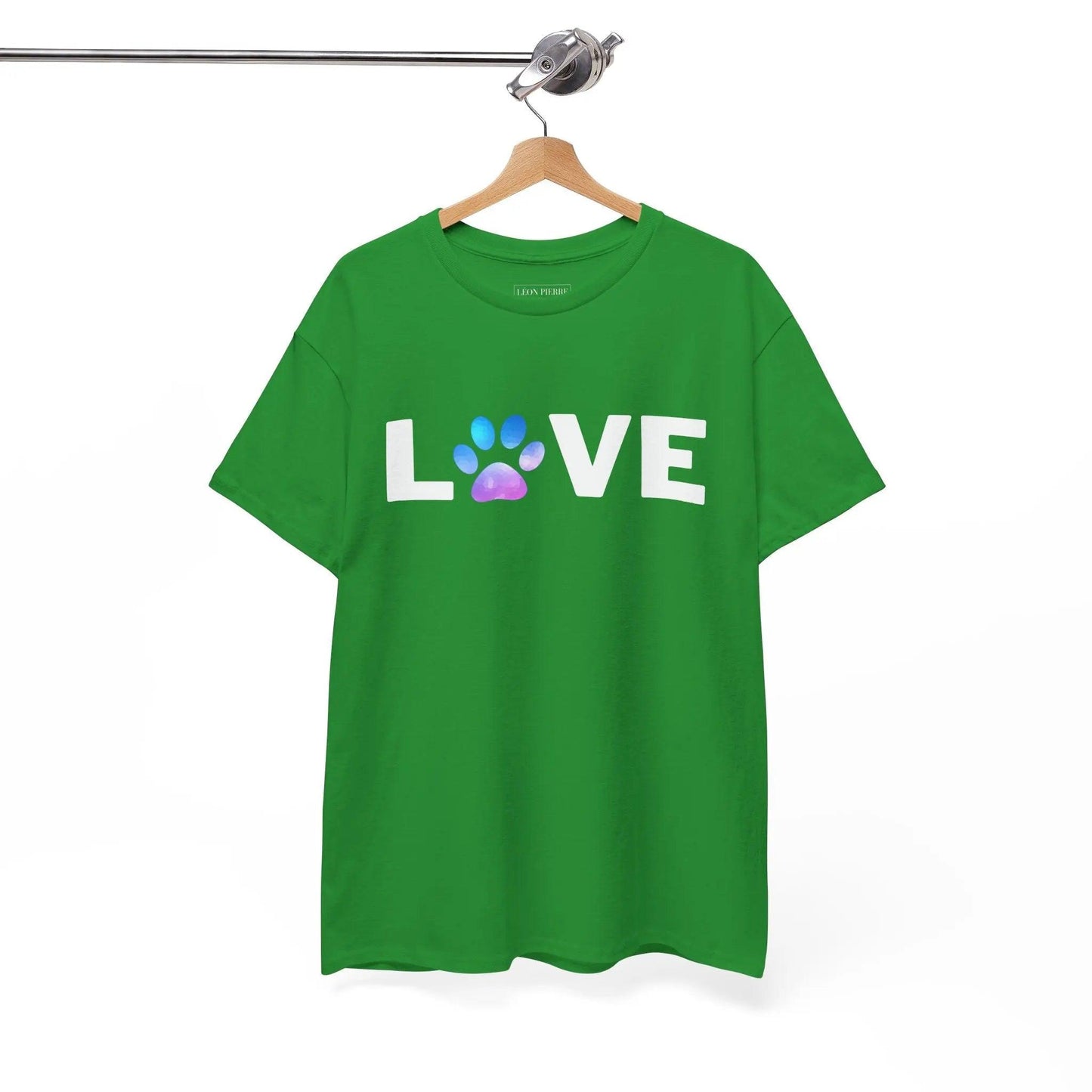 Unisex Paw Heavy Cotton Tee - Léon Pierre