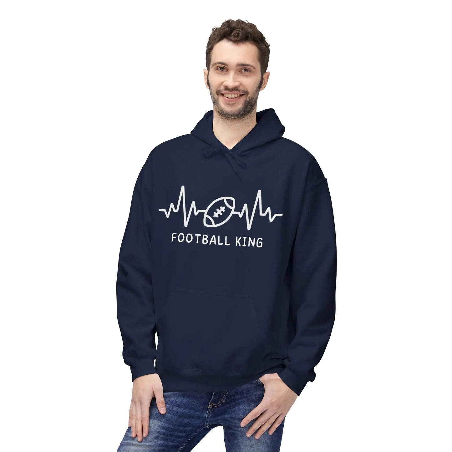 Football King Fleece Hoodie - Léon Pierre