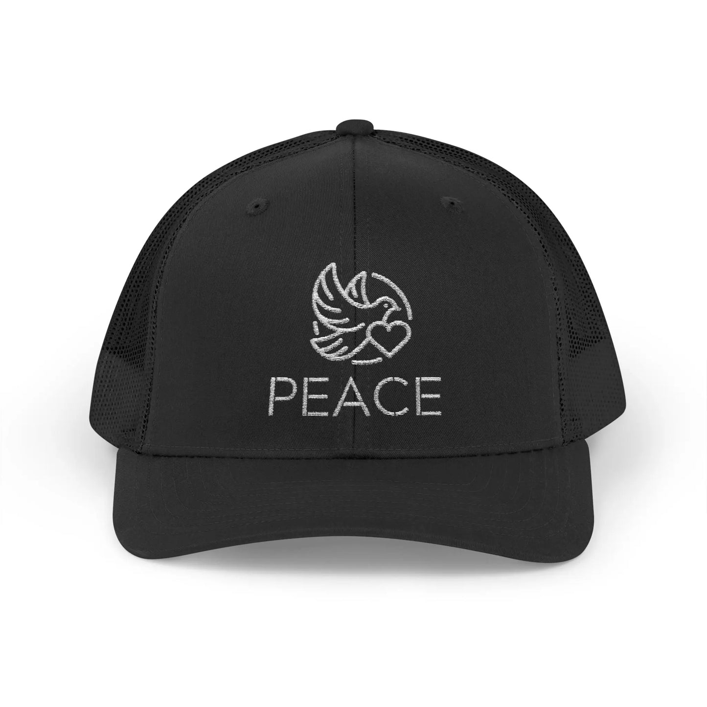 Peace Hope Red Snapback Trucker Cap - Léon Pierre