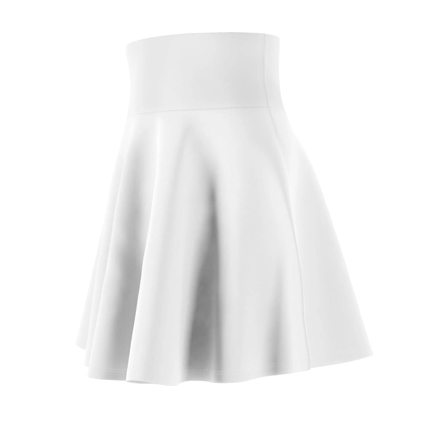 Elegant White Women's Skater Skirt - Léon Pierre