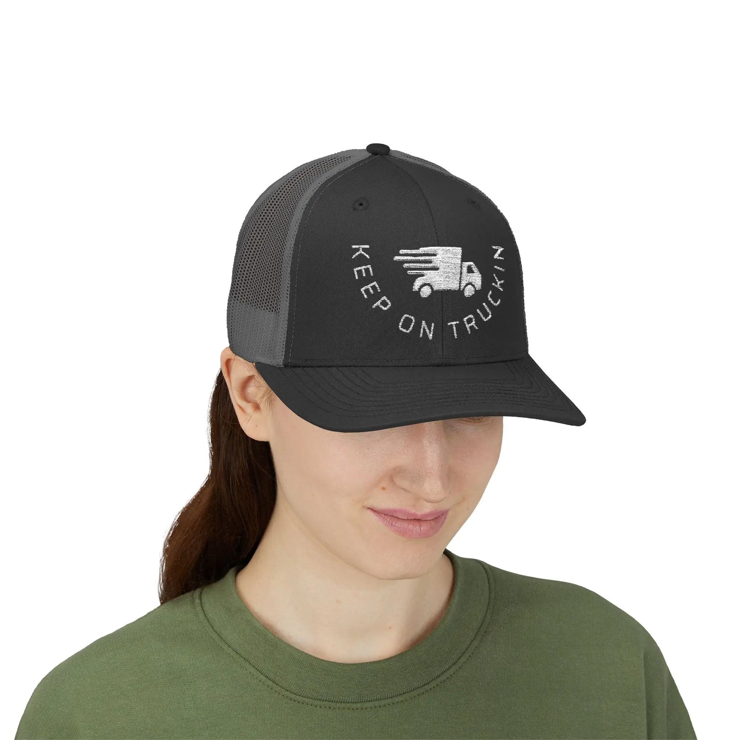 Keep On Truckin' Snapback Trucker Cap - Léon Pierre