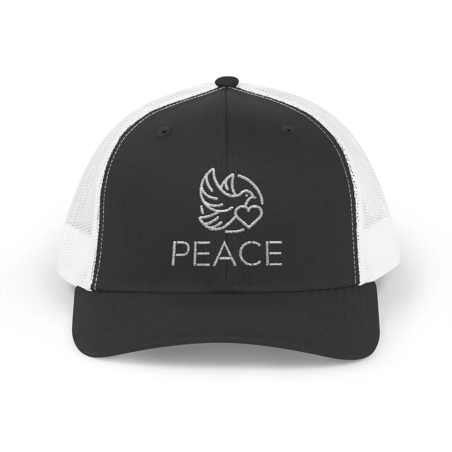 Peace Hope Red Snapback Trucker Cap - Léon Pierre