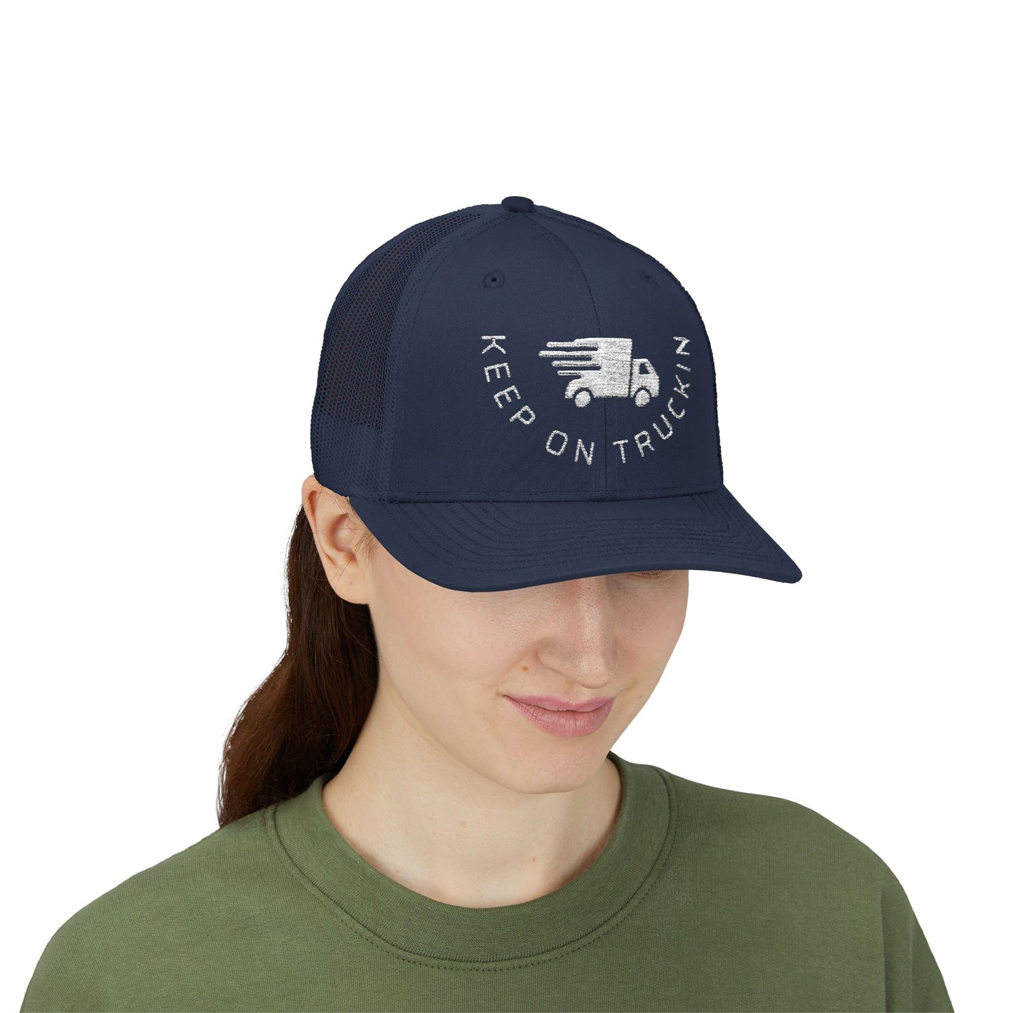 Keep On Truckin' Snapback Trucker Cap - Léon Pierre