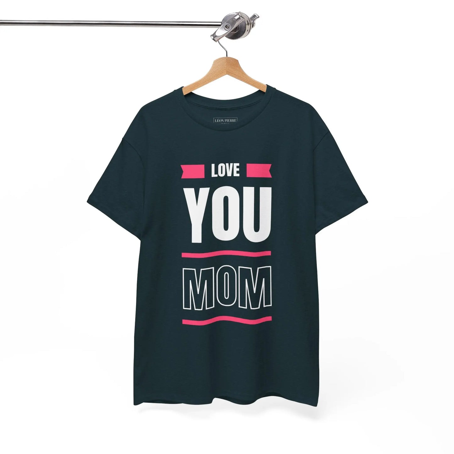 Love You Mom Heavy Cotton Tee - Léon Pierre