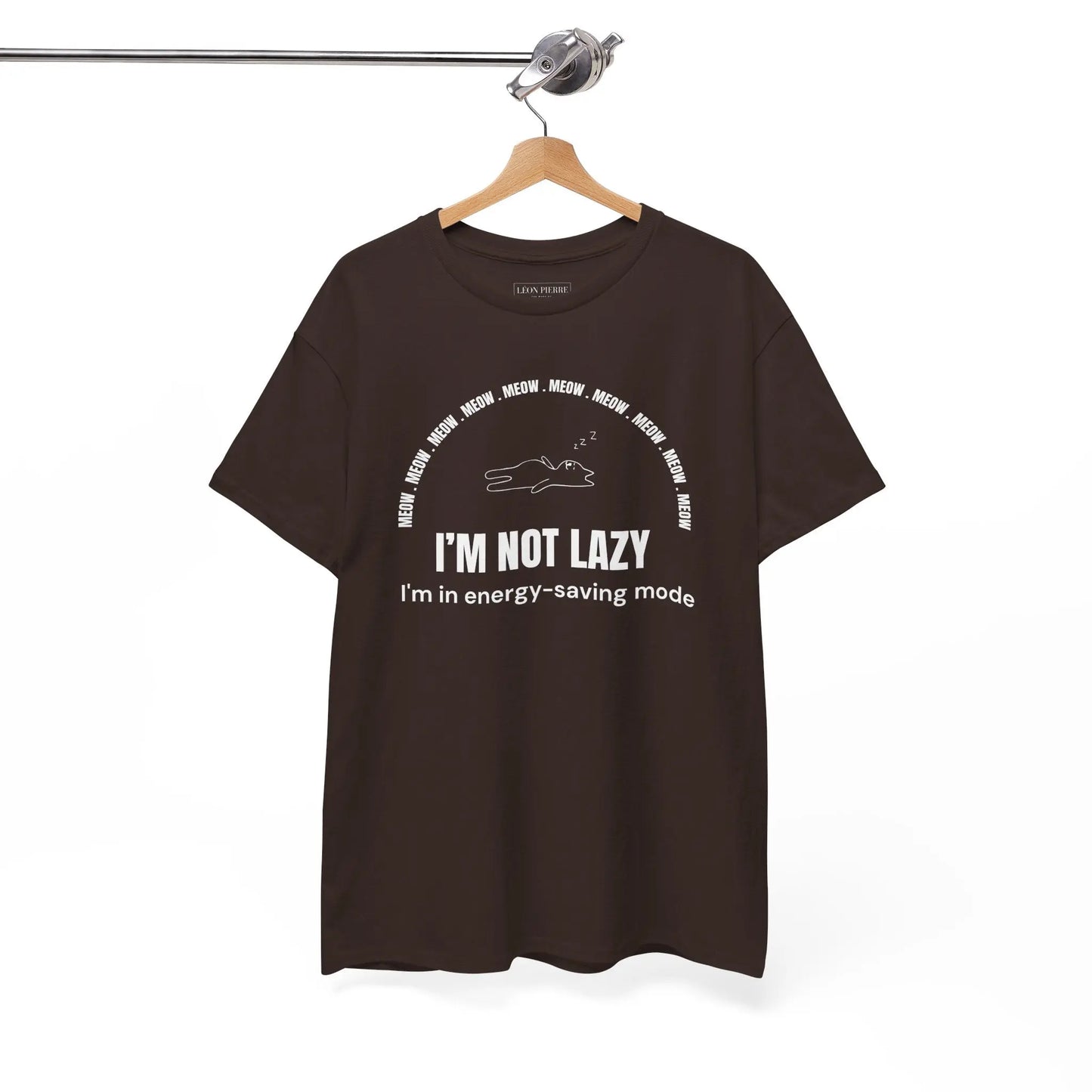I'm Not Lazy Unisex Heavy Cotton Tee - Léon Pierre