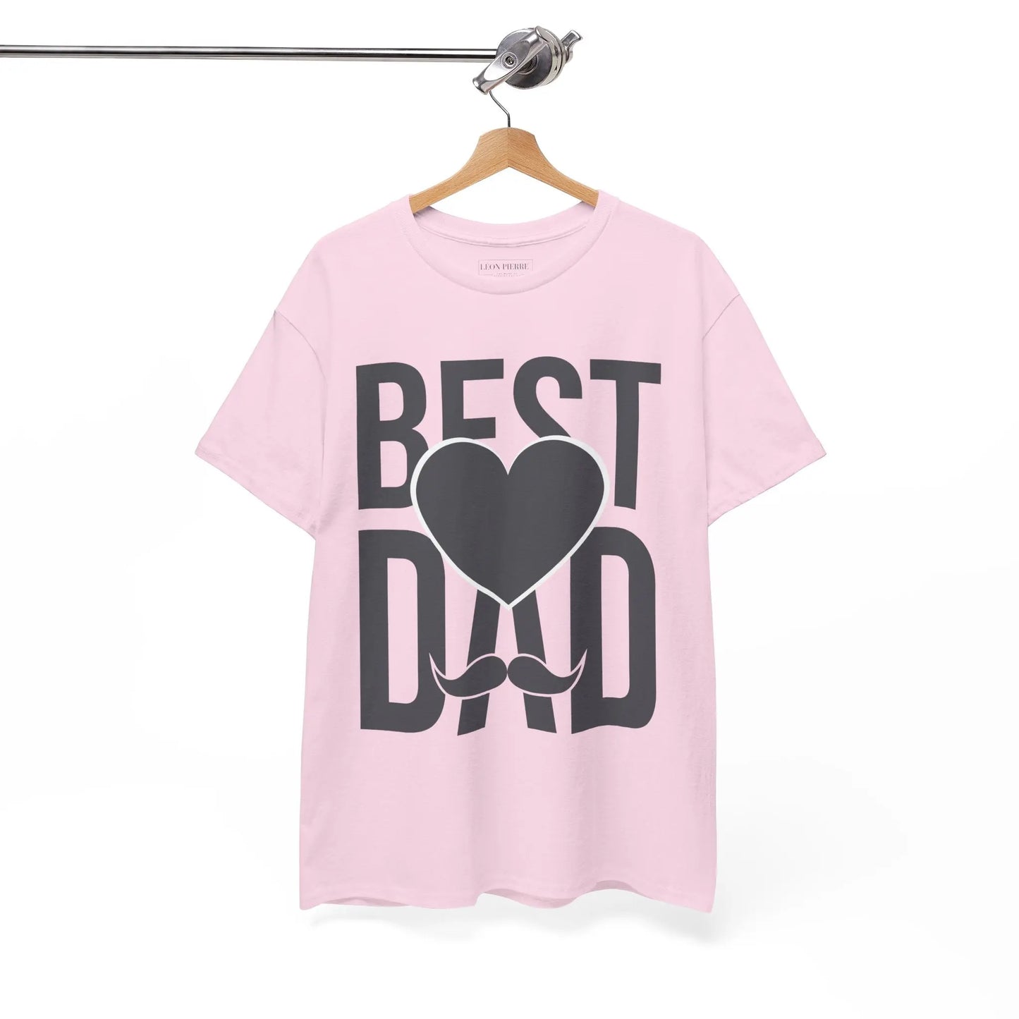 Best Dad Heavy Cotton Tee - Léon Pierre