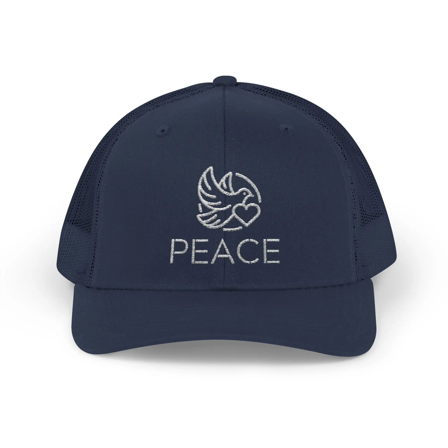 Peace Hope Red Snapback Trucker Cap - Léon Pierre