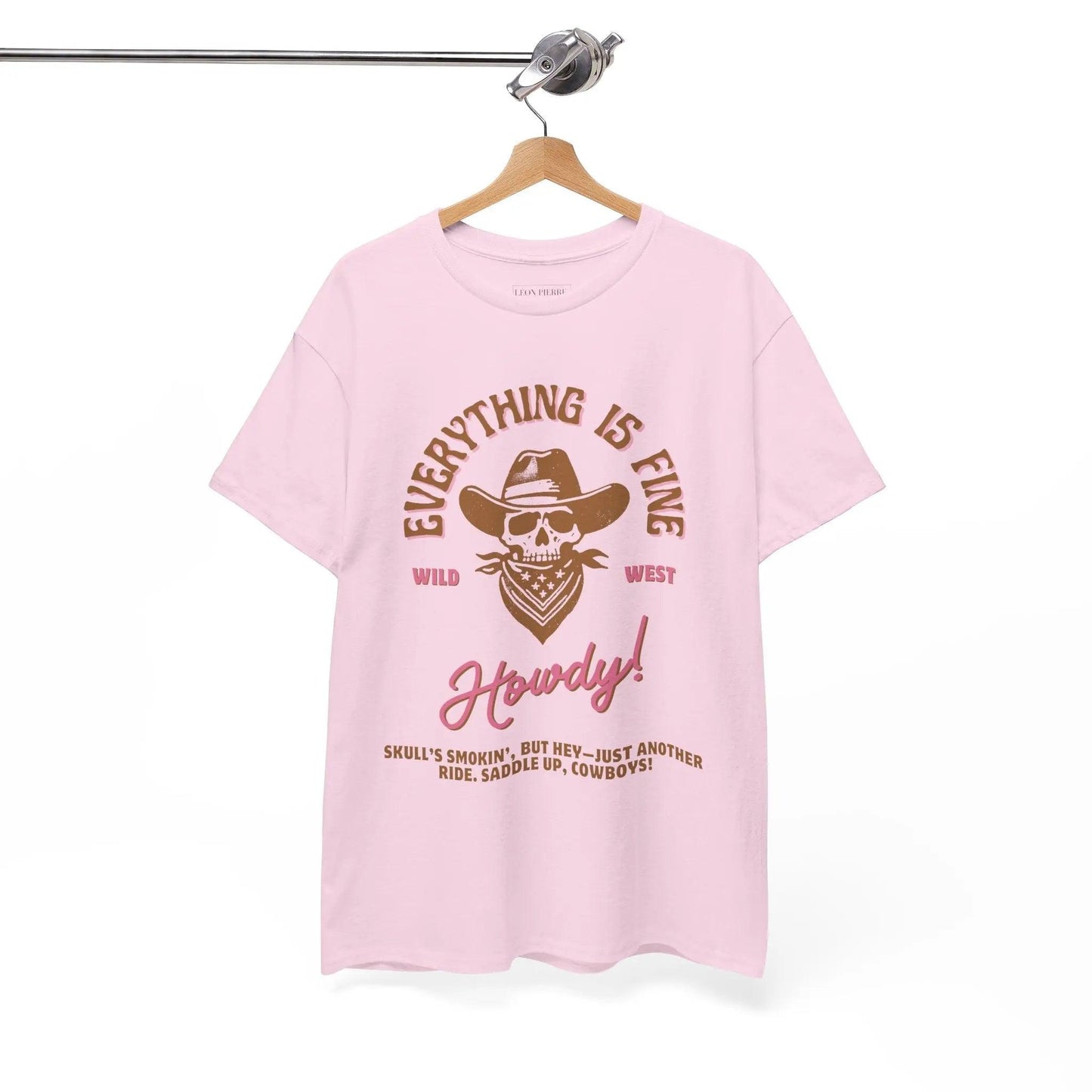 Western Vibe Unisex Heavy Cotton Tee - Léon Pierre