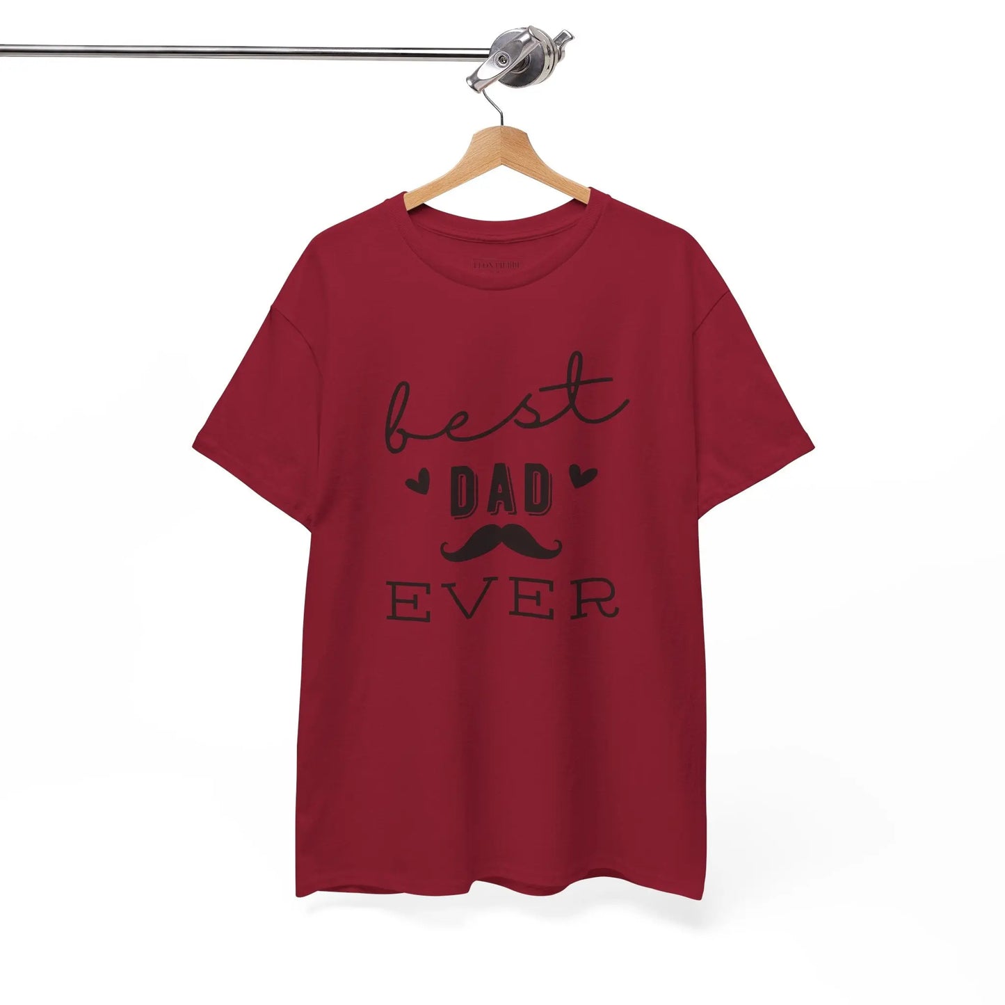 Best Dad Ever Heavy Cotton Tee - Léon Pierre