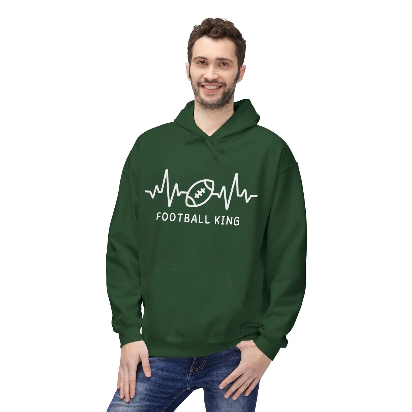Football King Fleece Hoodie - Léon Pierre