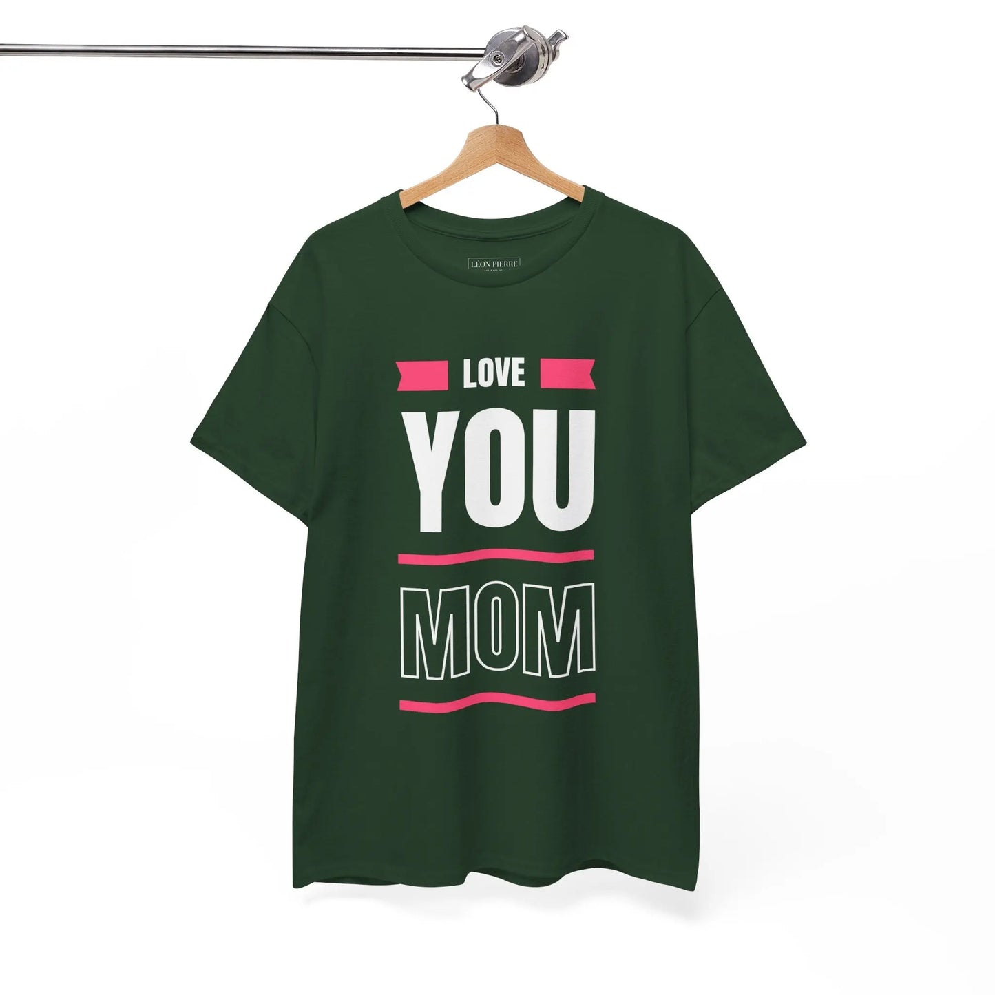 Love You Mom Heavy Cotton Tee - Léon Pierre