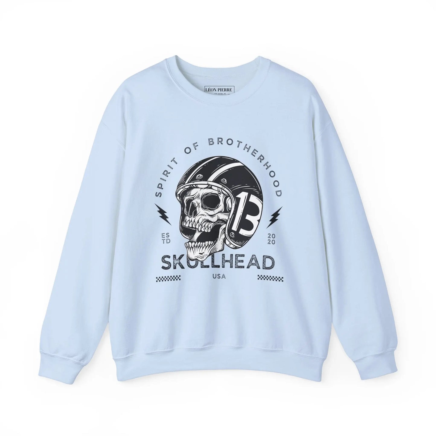 Skullhead Brotherhood Crewneck Sweatshirt - Léon Pierre