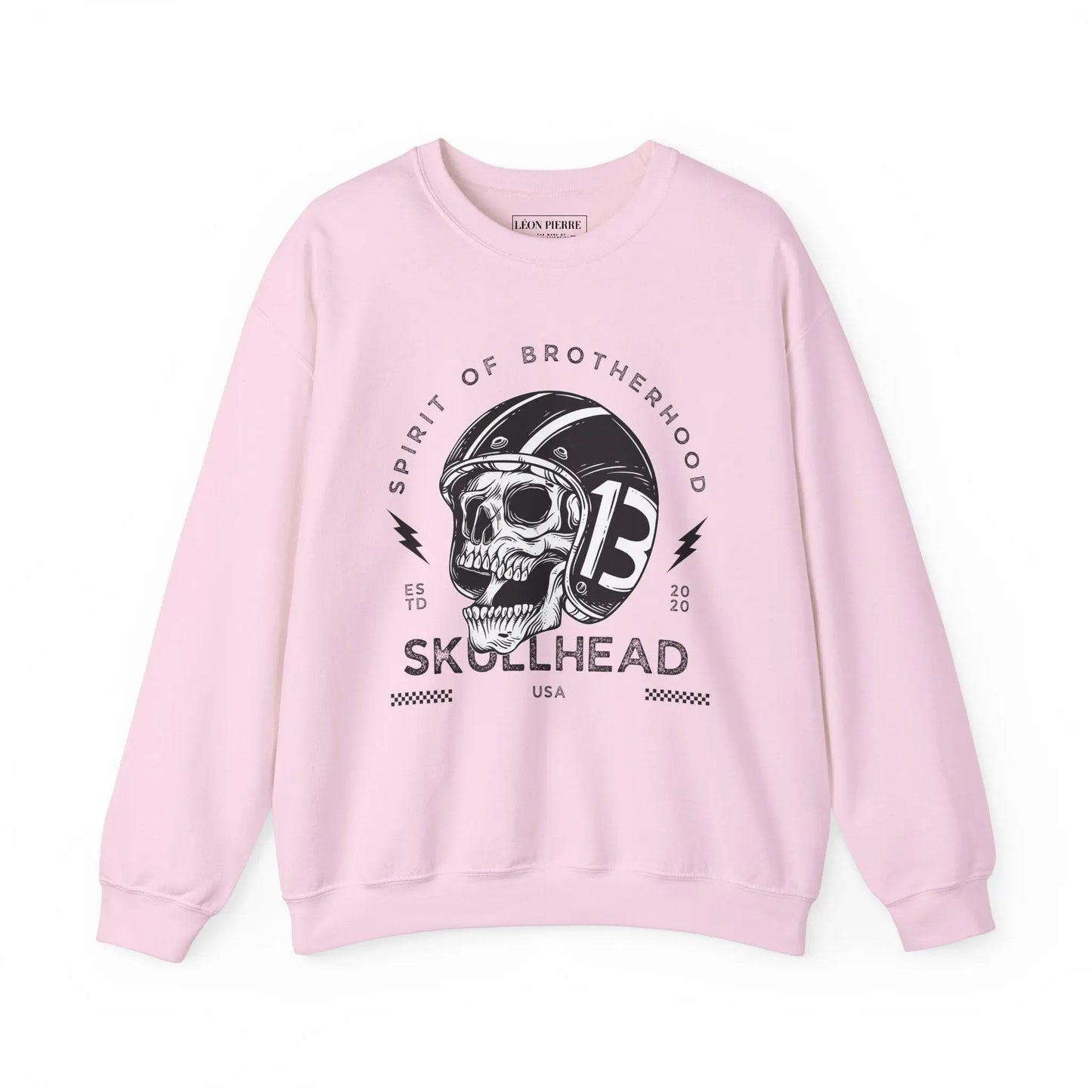 Skullhead Brotherhood Crewneck Sweatshirt - Léon Pierre