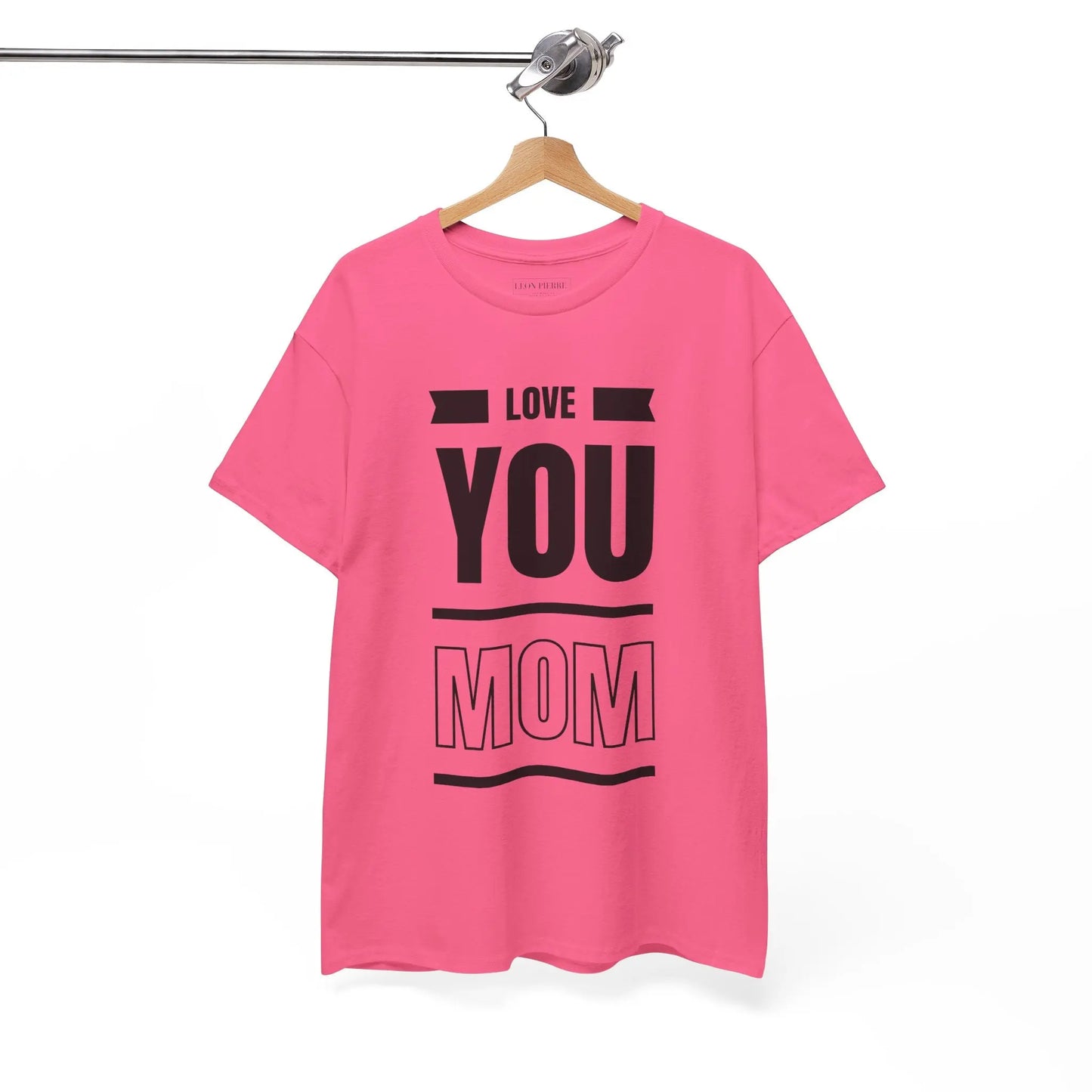 Love You Mom Heavy Cotton Tee - Léon Pierre