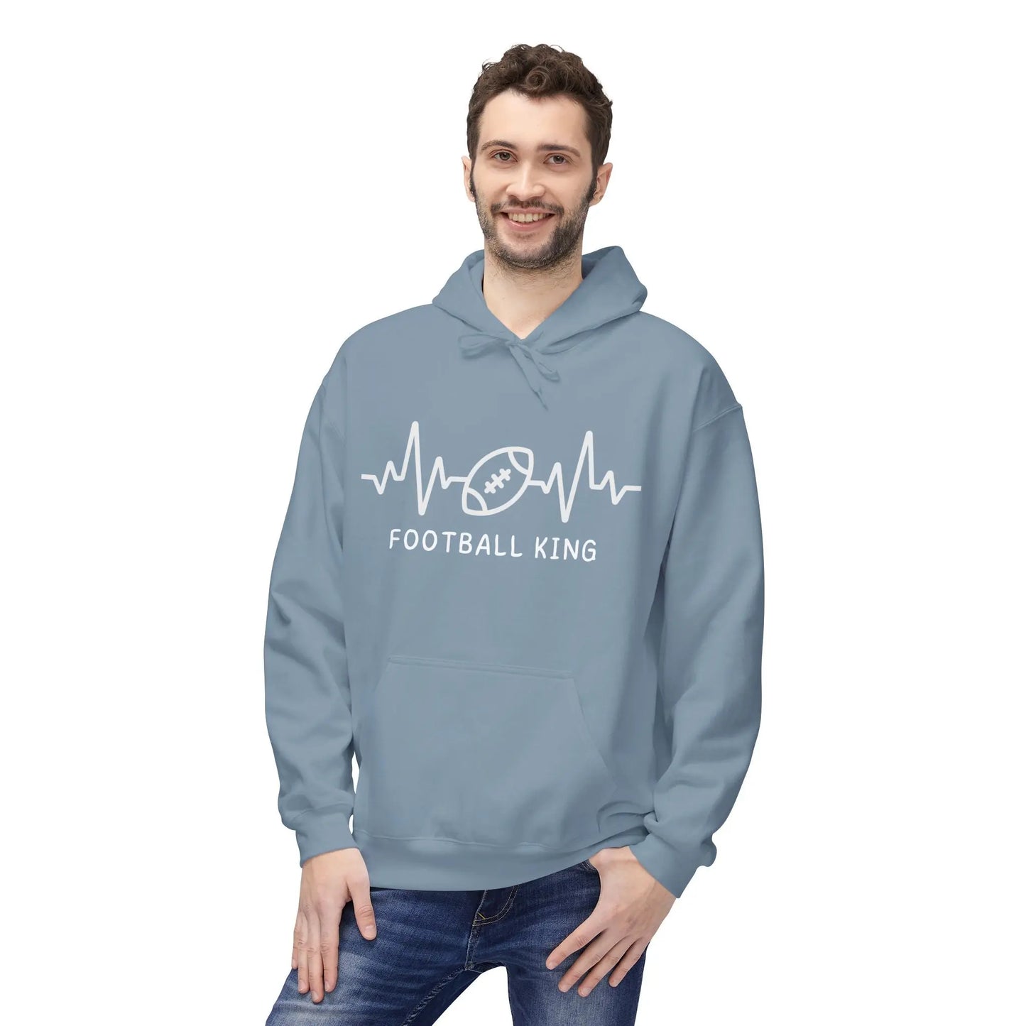 Football King Fleece Hoodie - Léon Pierre