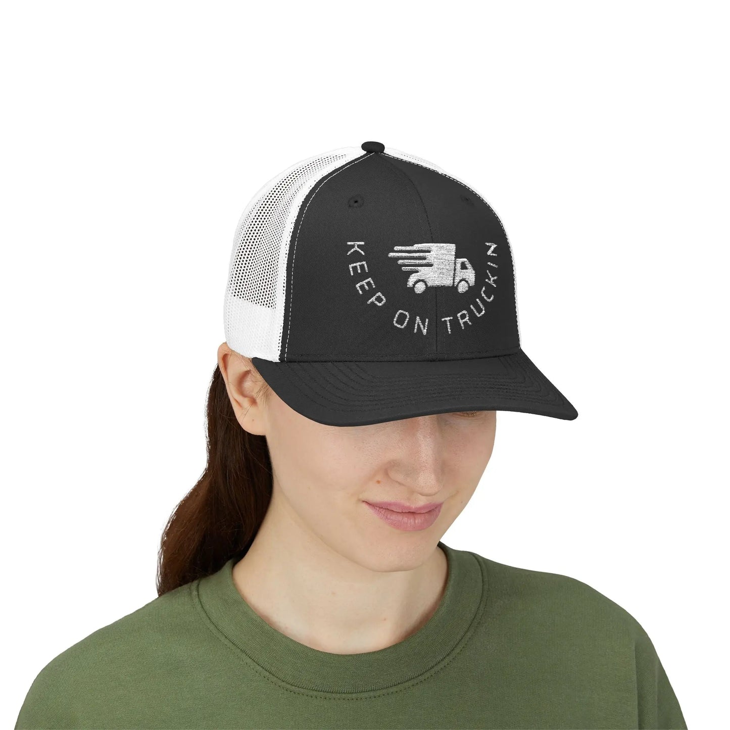 Keep On Truckin' Snapback Trucker Cap - Léon Pierre