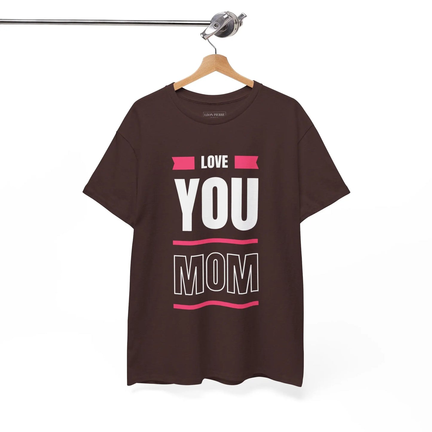 Love You Mom Heavy Cotton Tee - Léon Pierre