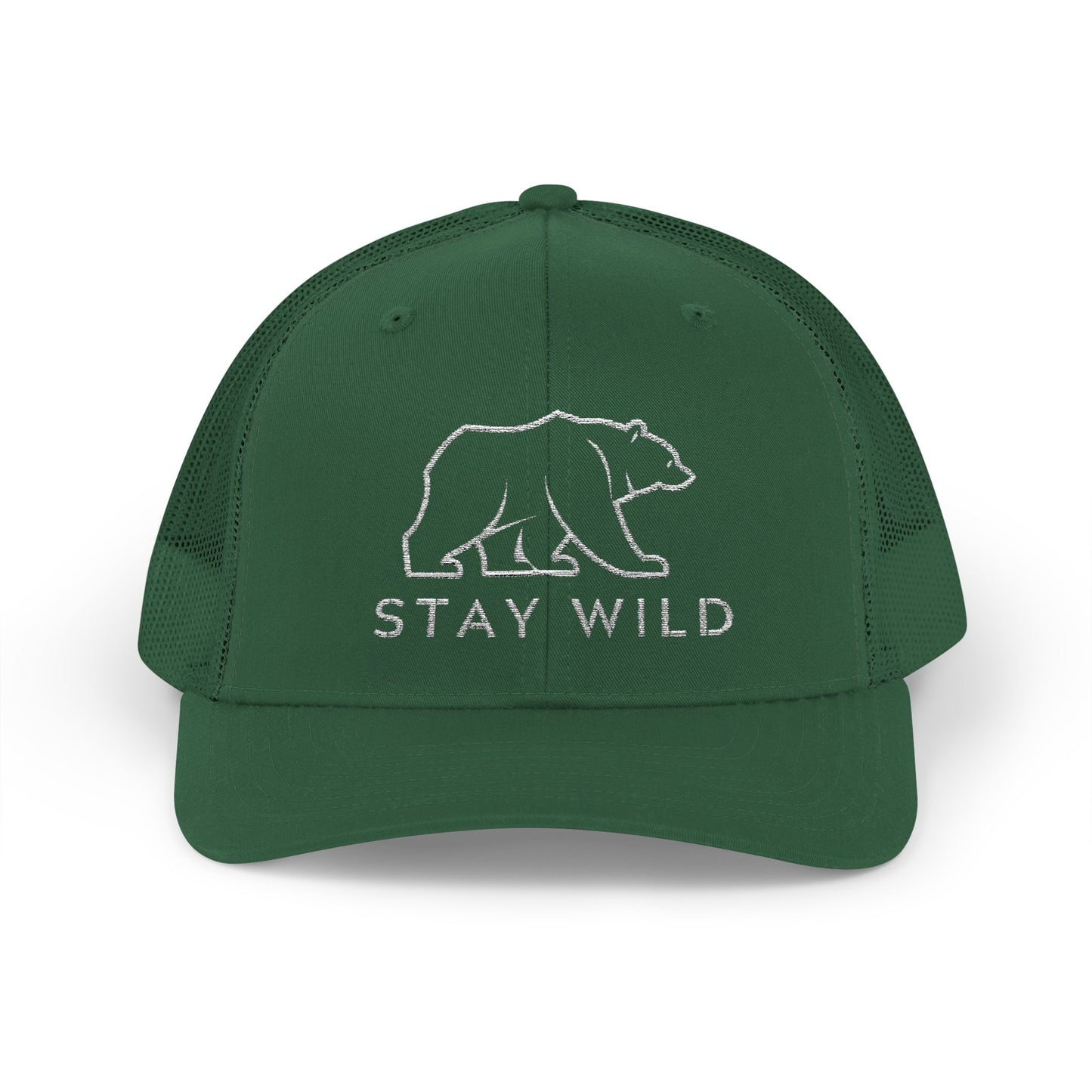 Stay Wild Snapback Trucker Cap - Léon Pierre
