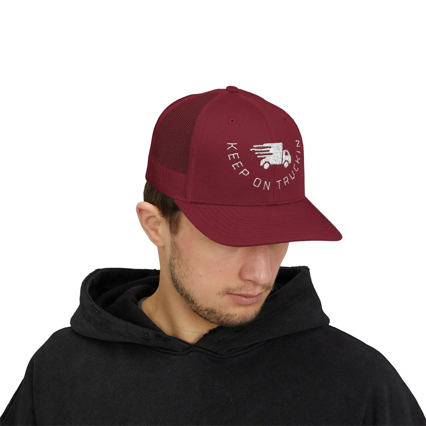 Keep On Truckin' Snapback Trucker Cap - Léon Pierre