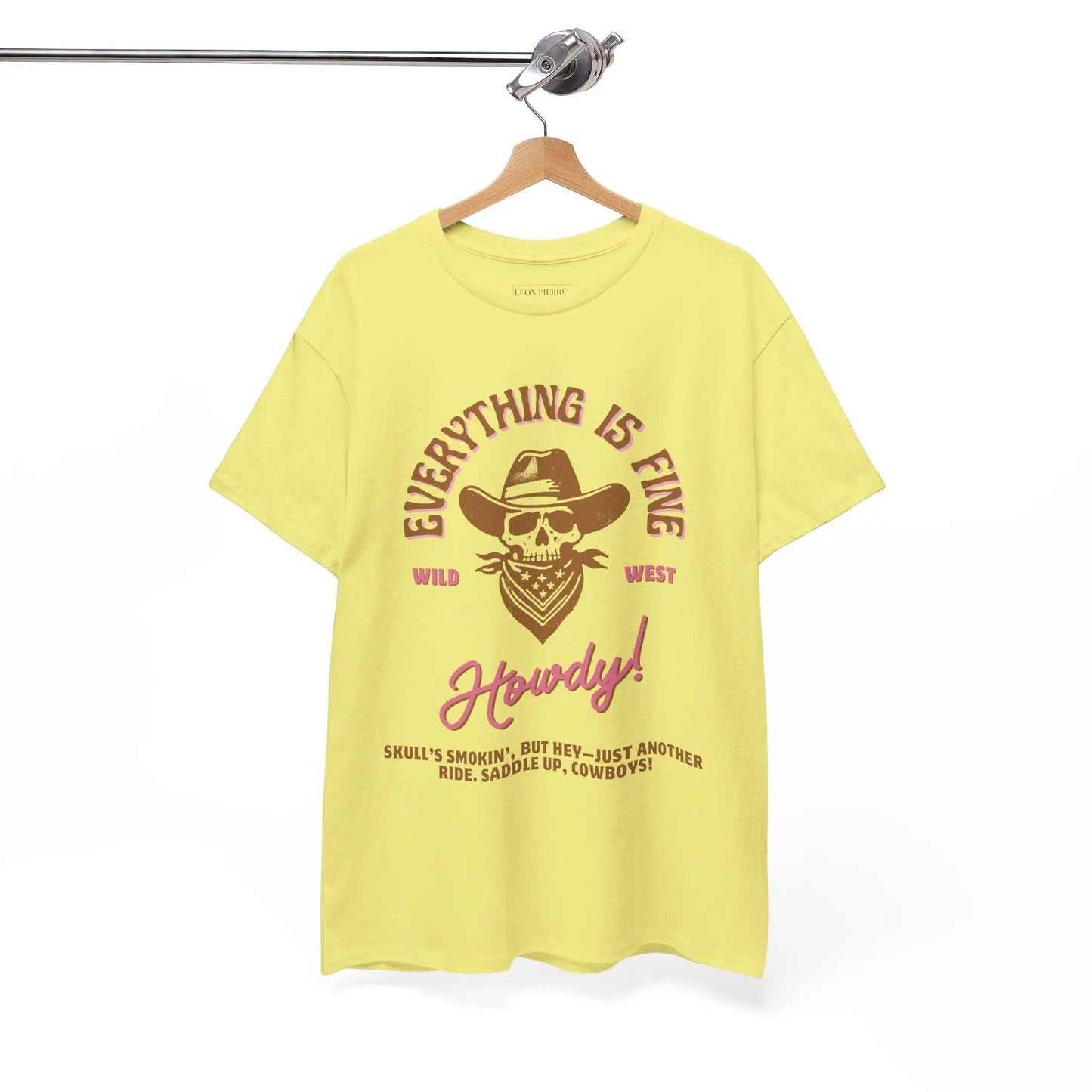 Western Vibe Unisex Heavy Cotton Tee - Léon Pierre