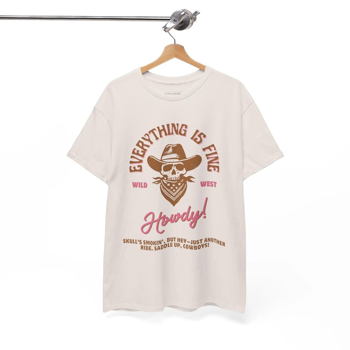 Western Vibe Unisex Heavy Cotton Tee - Léon Pierre