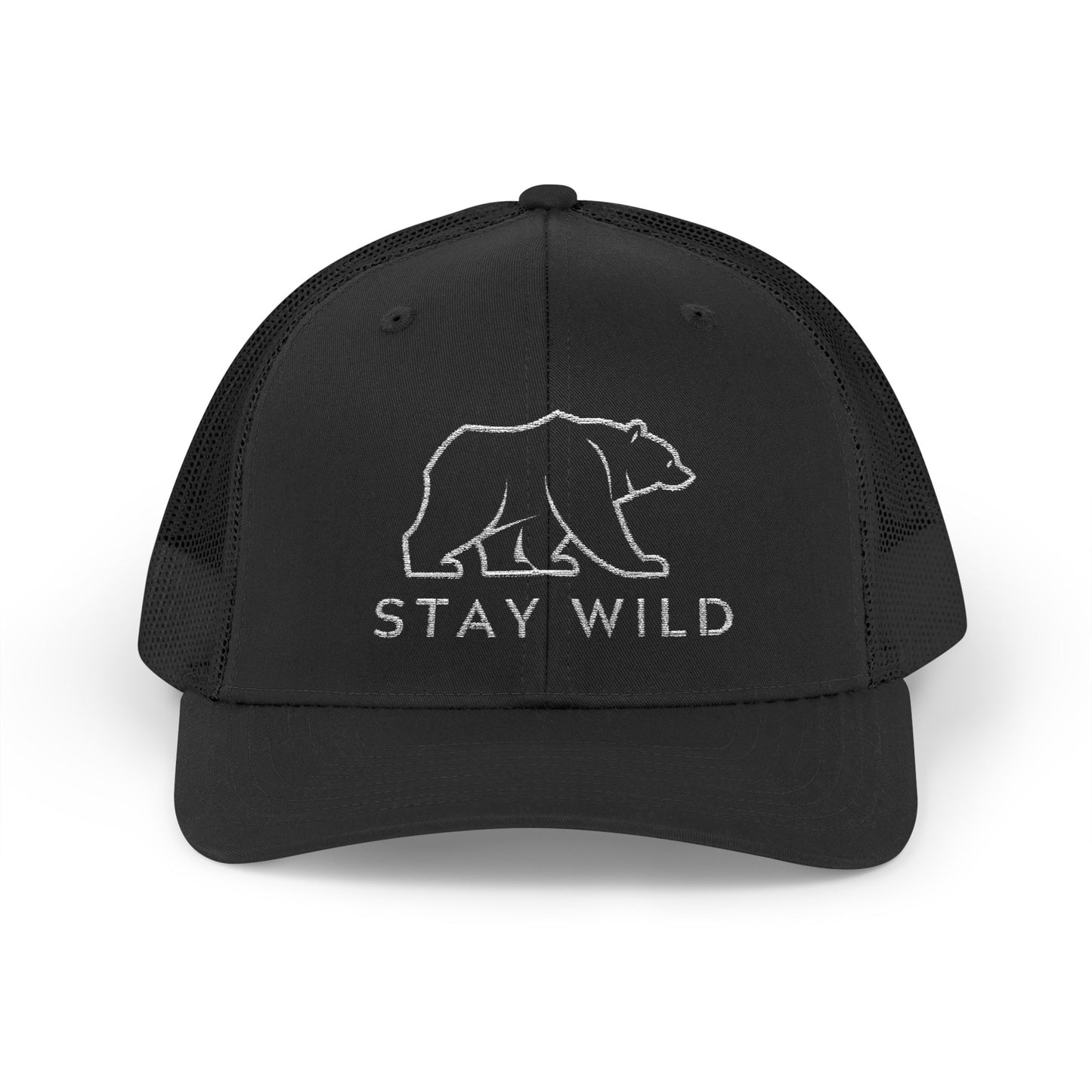 Stay Wild Snapback Trucker Cap - Léon Pierre