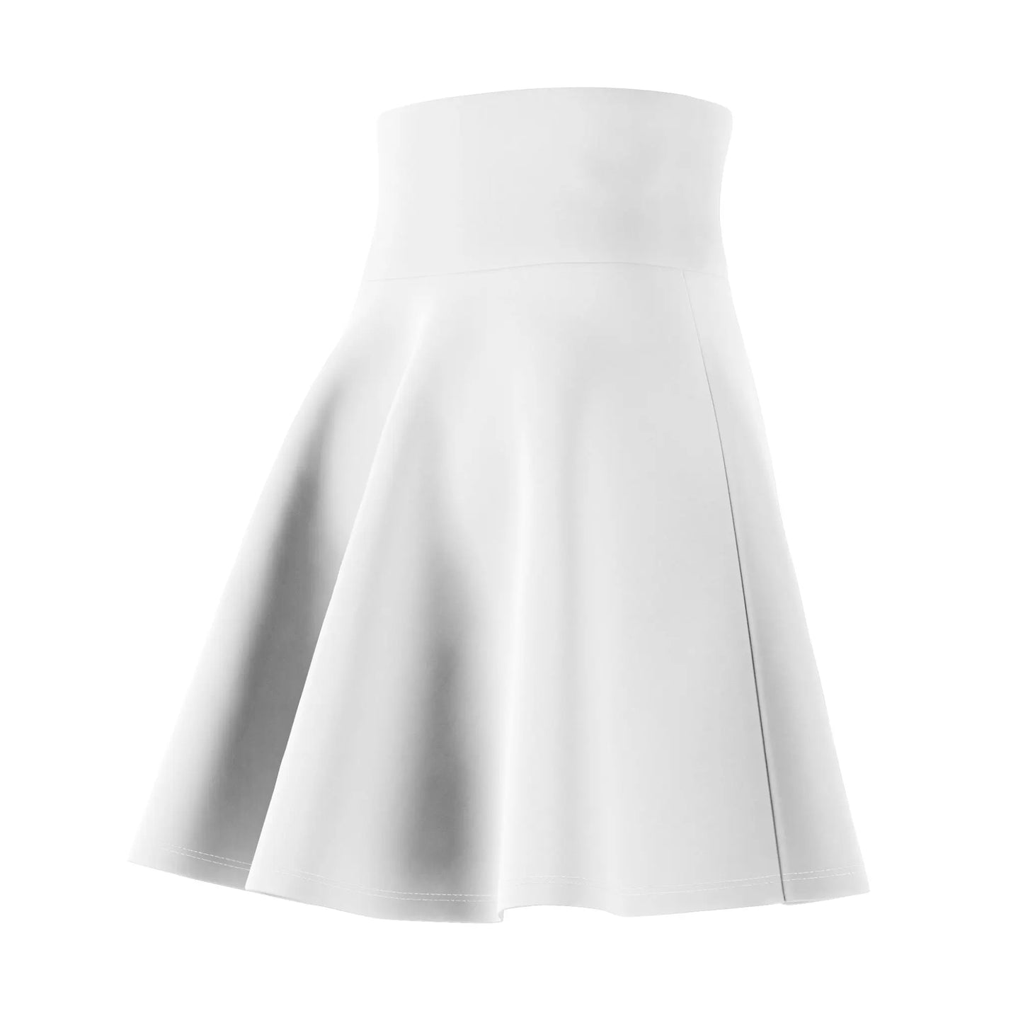 Elegant White Women's Skater Skirt - Léon Pierre