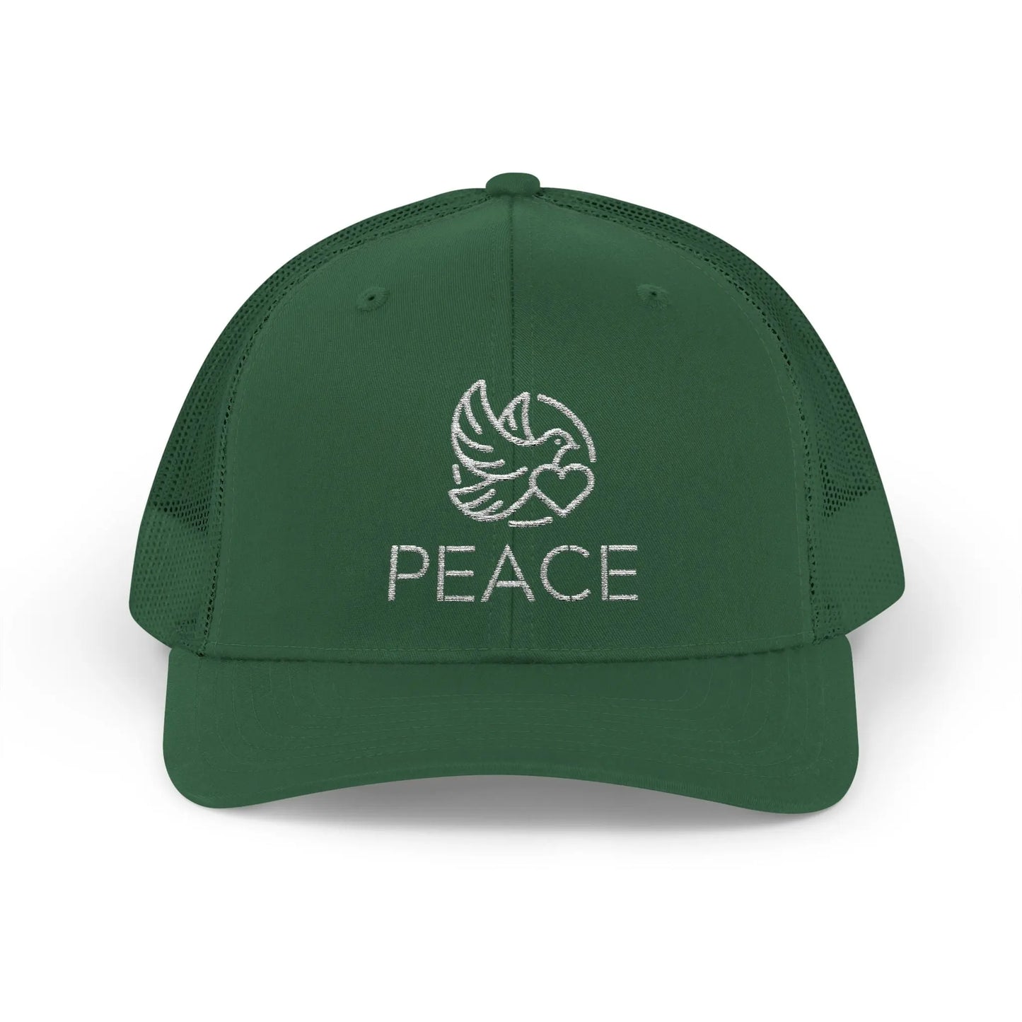 Peace Hope Red Snapback Trucker Cap - Léon Pierre