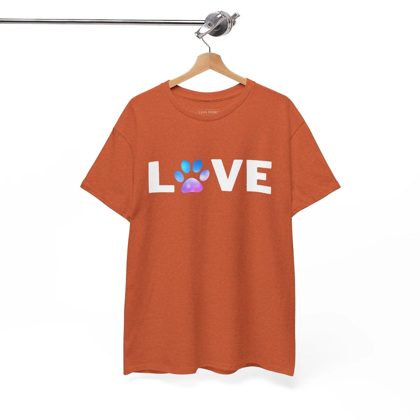 Unisex Paw Heavy Cotton Tee - Léon Pierre