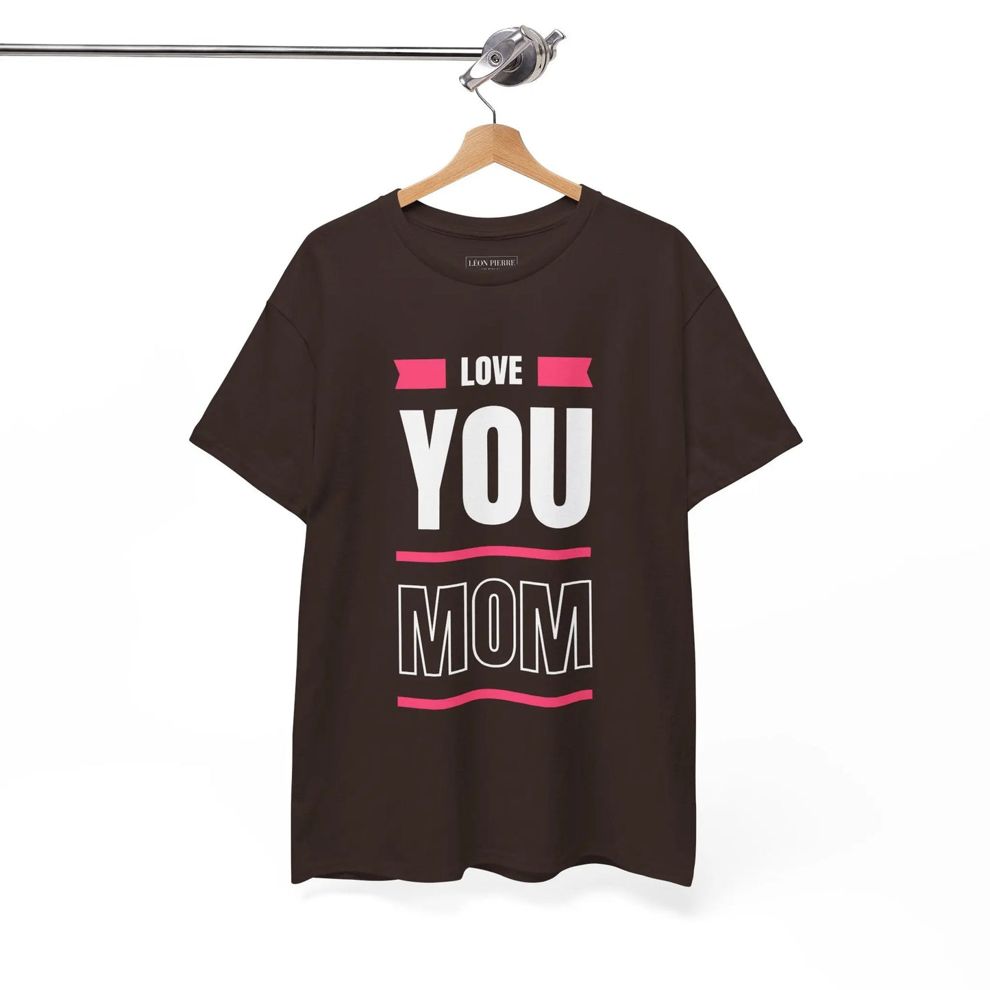 Love You Mom Heavy Cotton Tee - Léon Pierre
