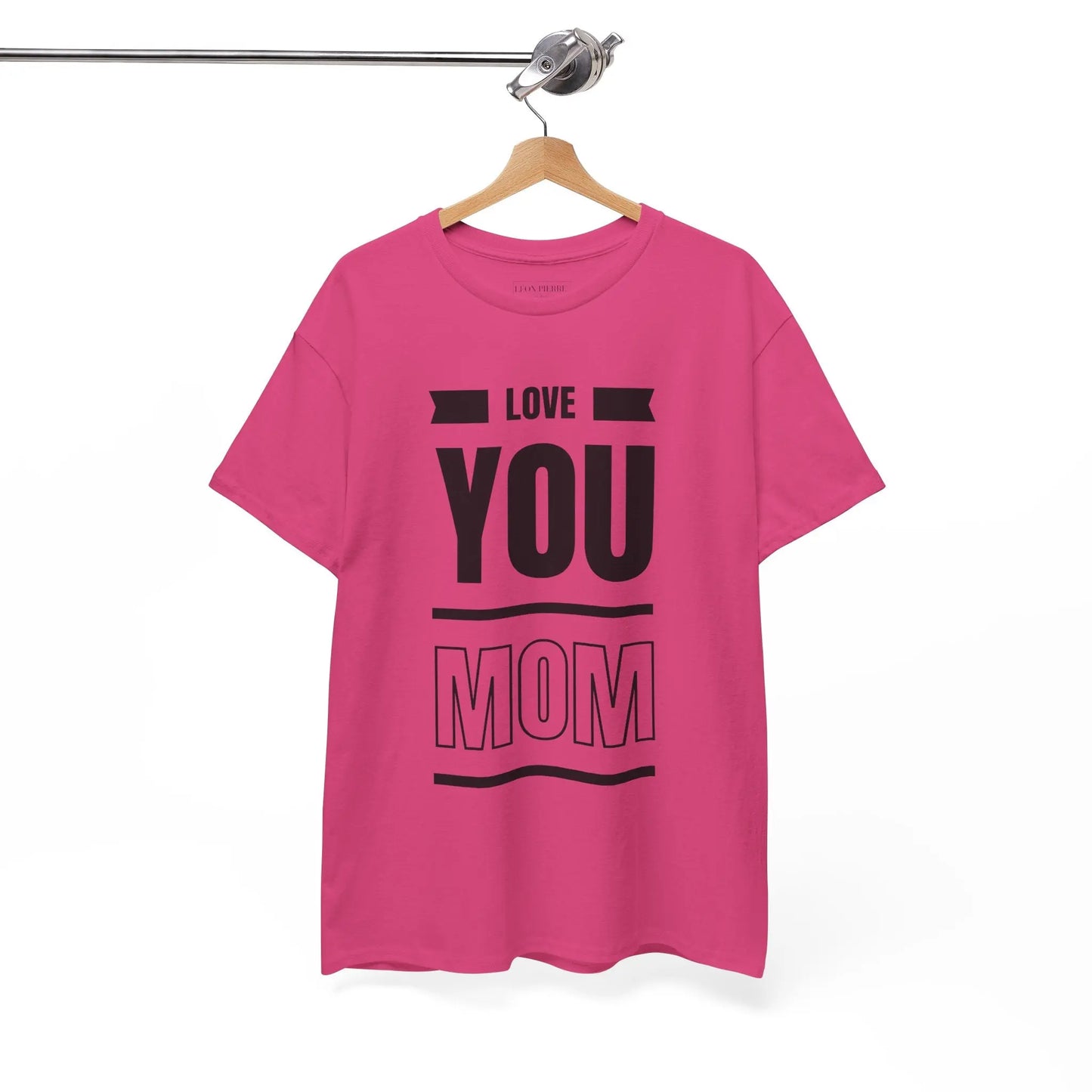 Love You Mom Heavy Cotton Tee - Léon Pierre
