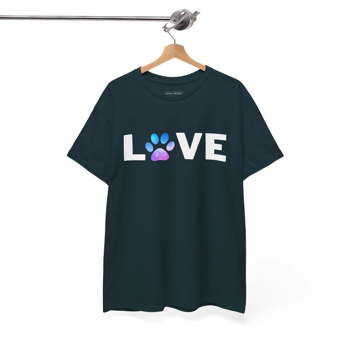 Unisex Paw Heavy Cotton Tee - Léon Pierre