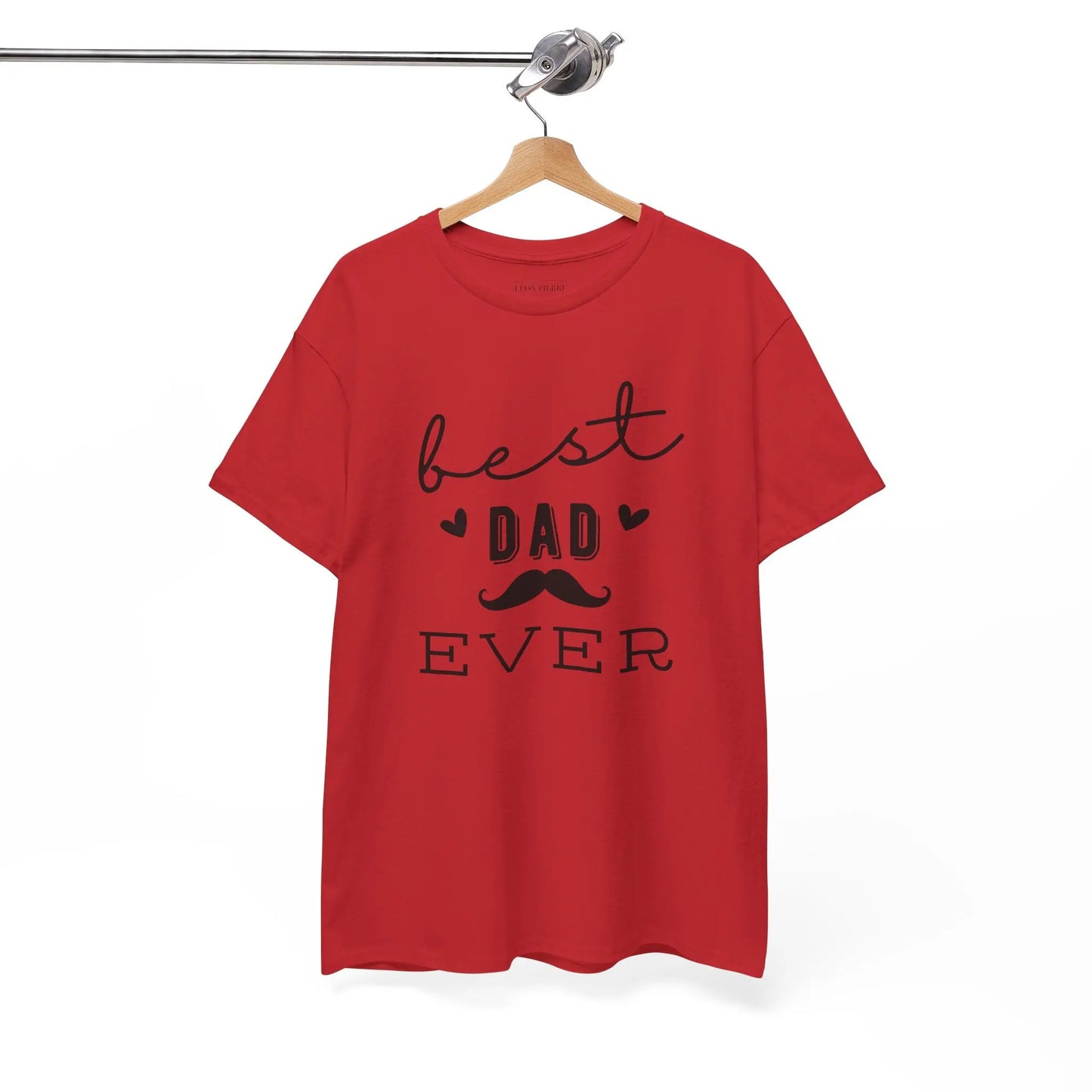 Best Dad Ever Heavy Cotton Tee - Léon Pierre