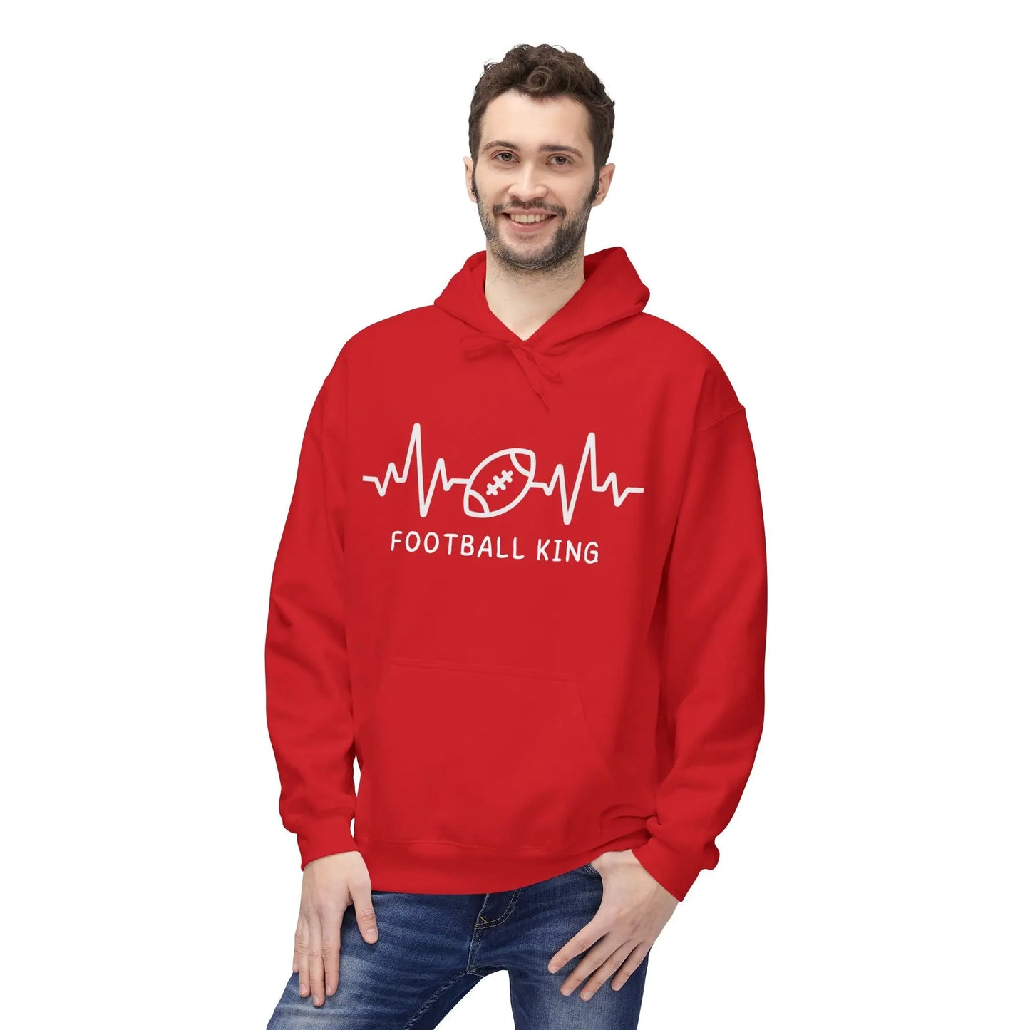 Football King Fleece Hoodie - Léon Pierre