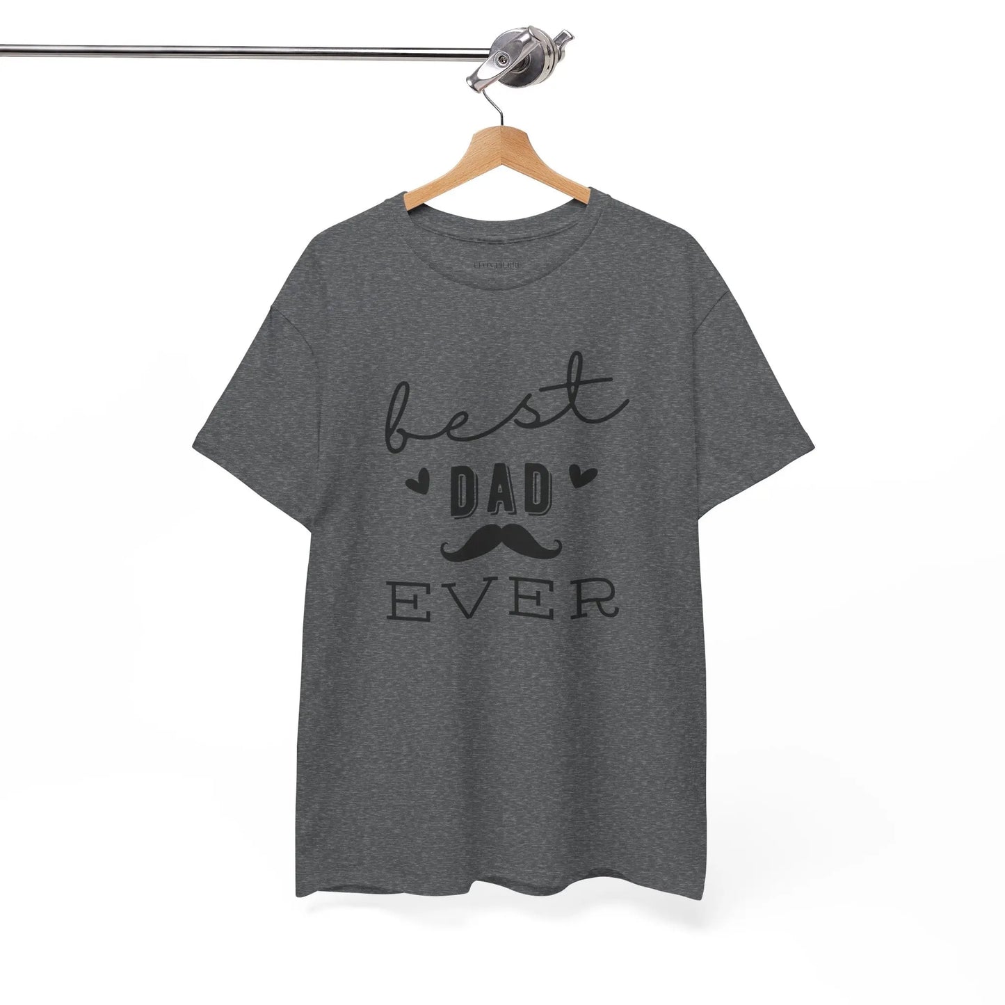 Best Dad Ever Heavy Cotton Tee - Léon Pierre