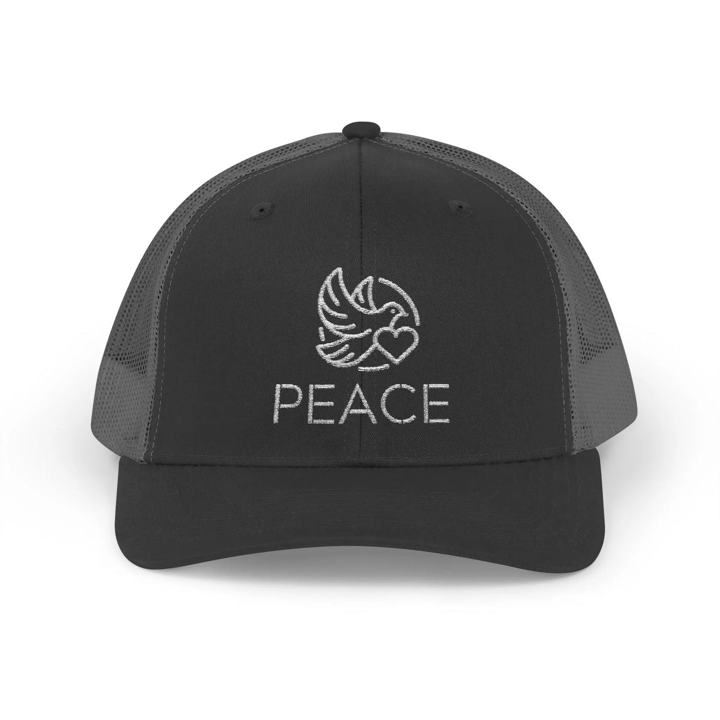 Peace Hope Red Snapback Trucker Cap - Léon Pierre