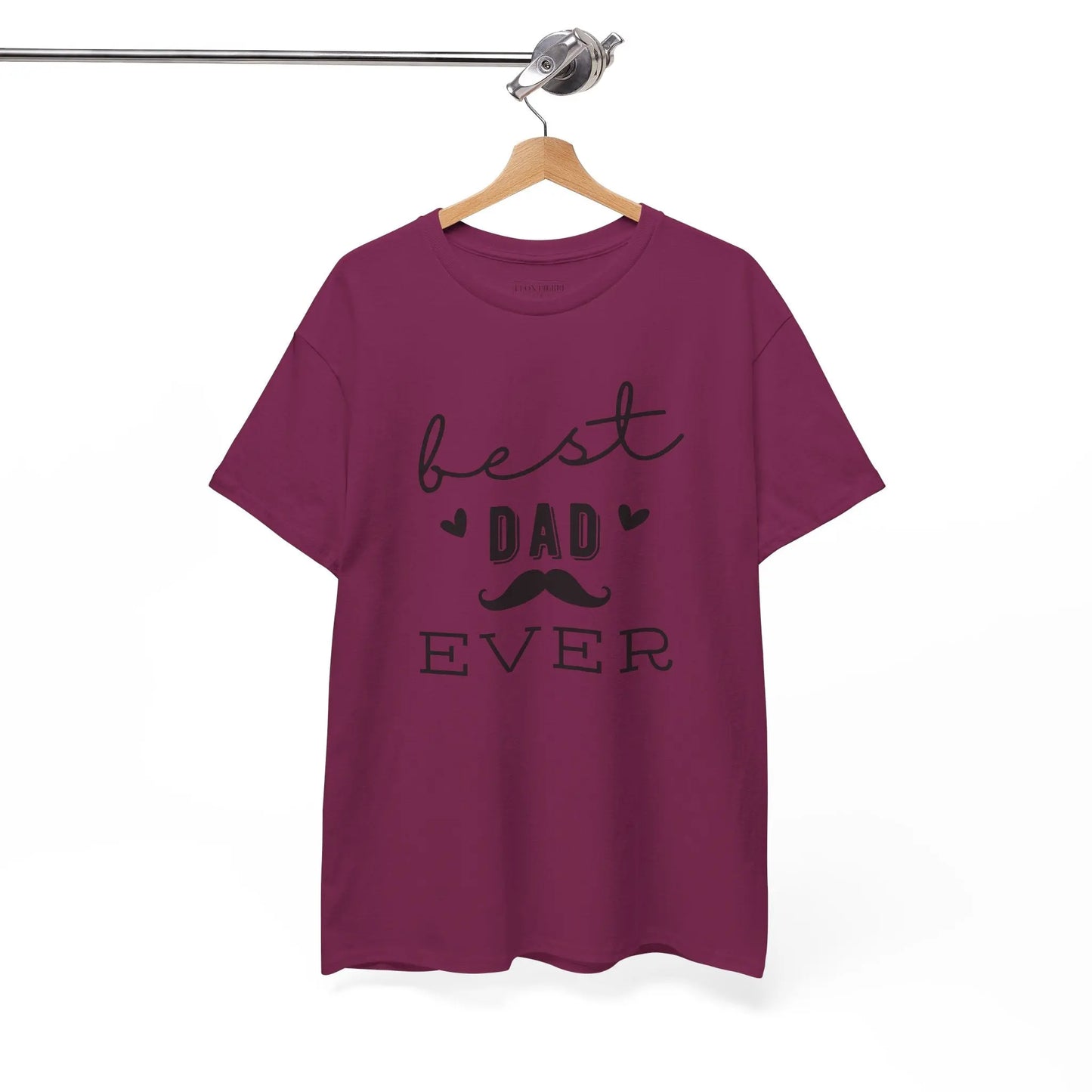 Best Dad Ever Heavy Cotton Tee - Léon Pierre